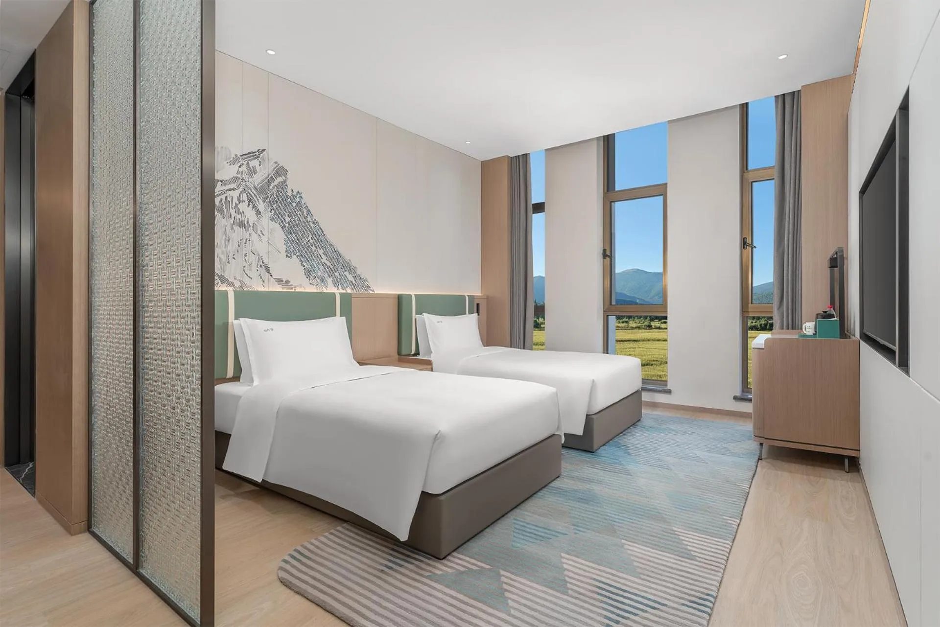 Bedroom in Holiday Inn Liaoyuan City Center by IHG