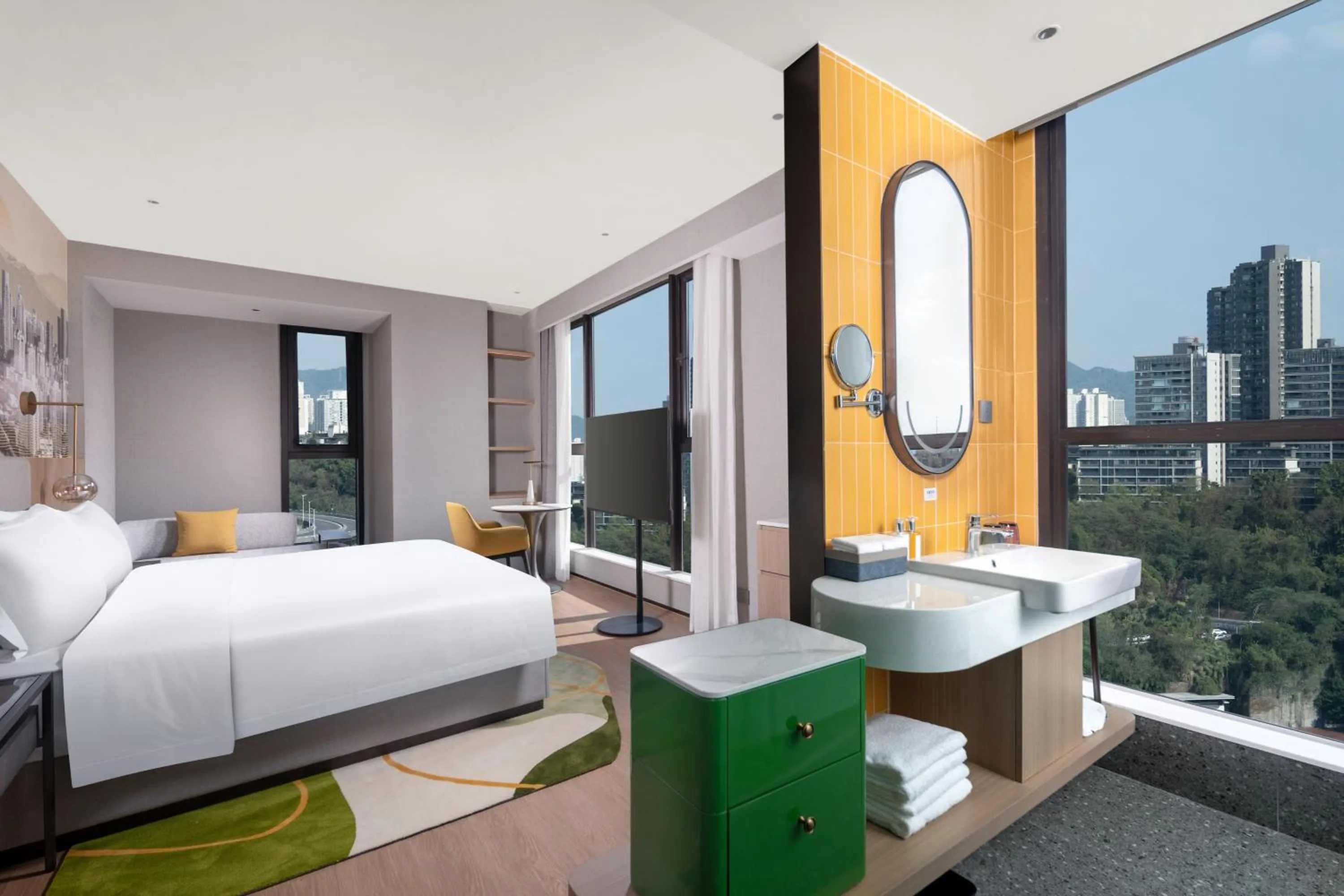 Bed in Holiday Inn & Suites Chongqing Nanan by IHG