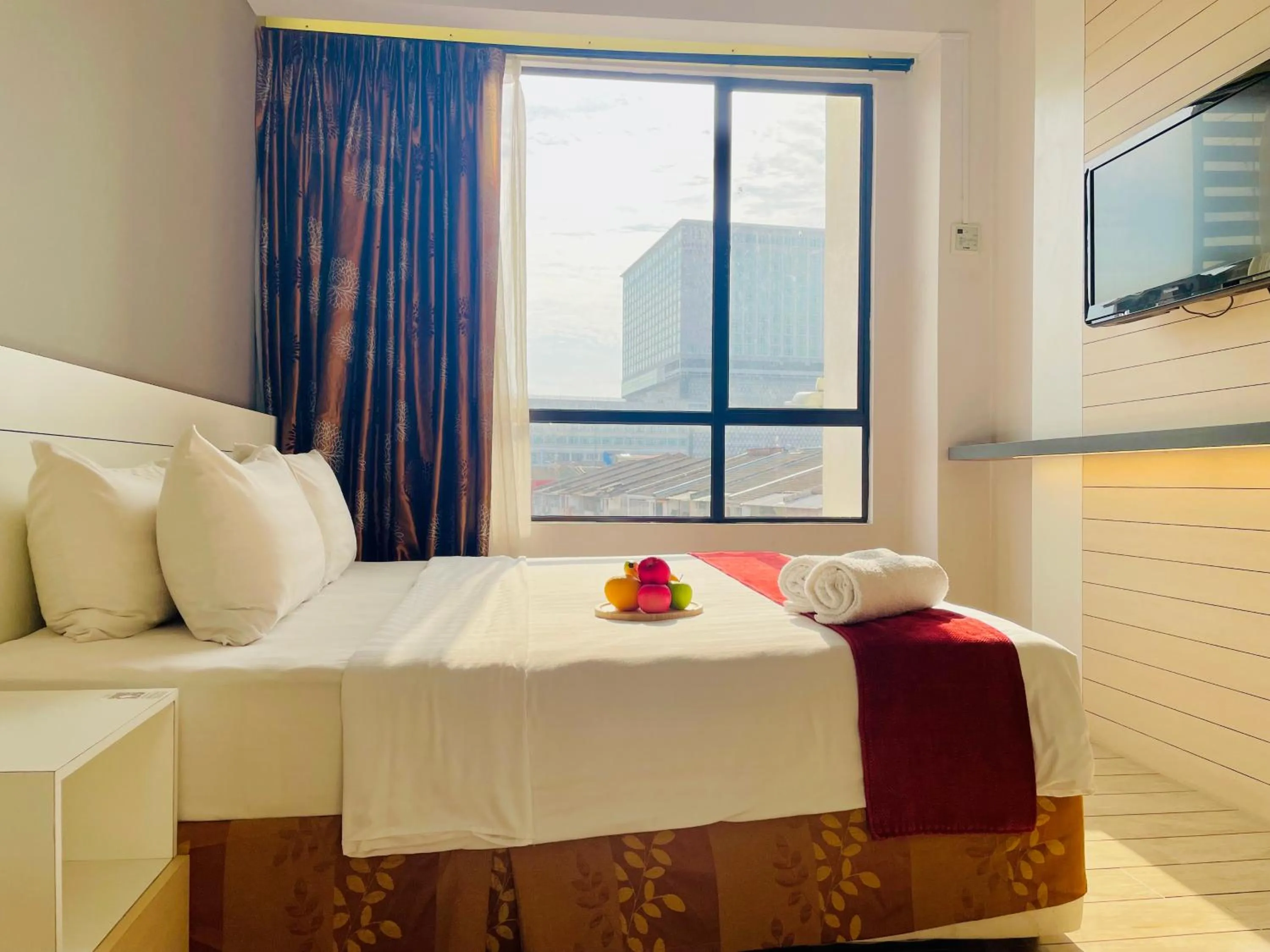 Bed in La Boss Hotel