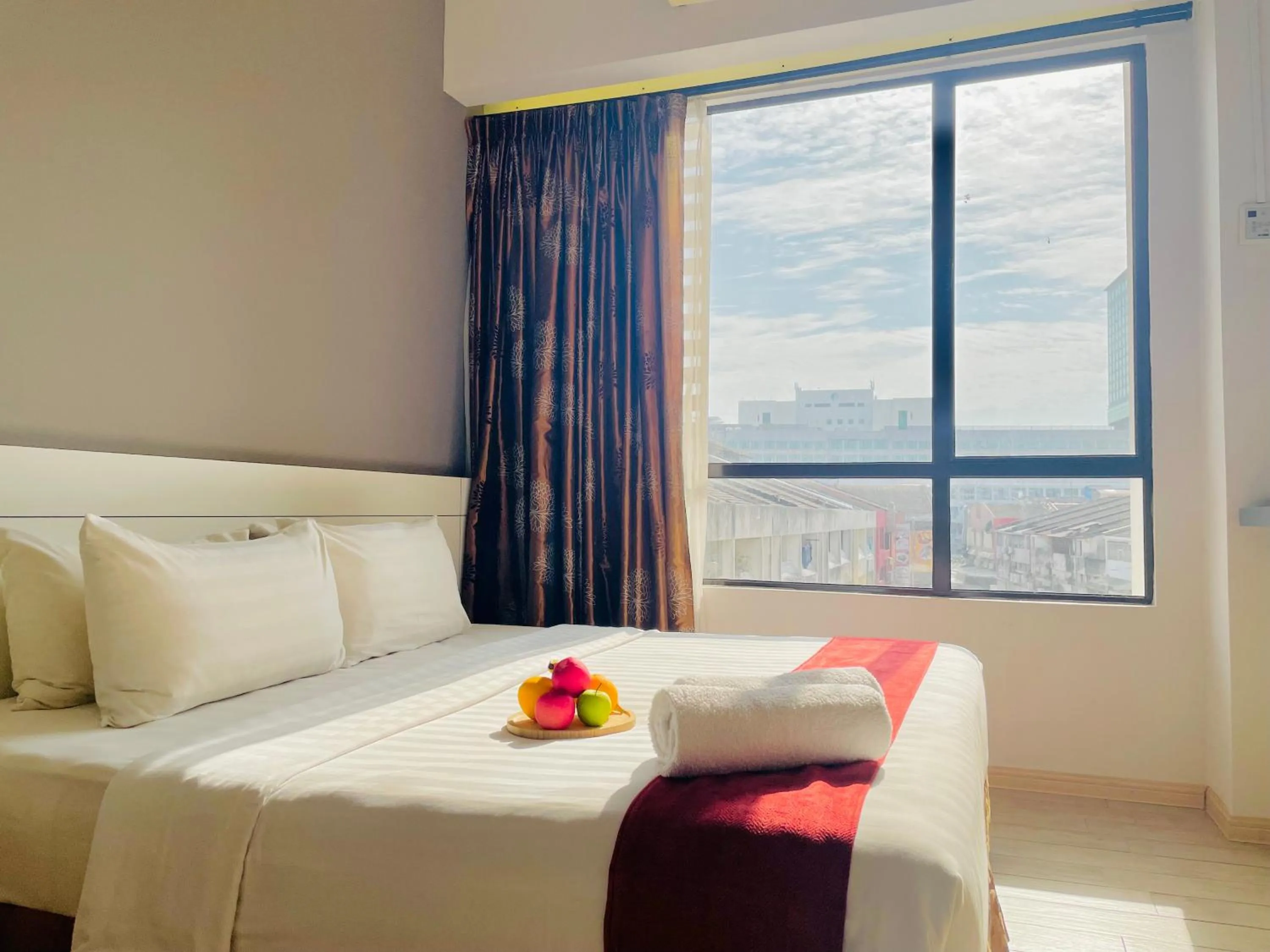 Bed in La Boss Hotel