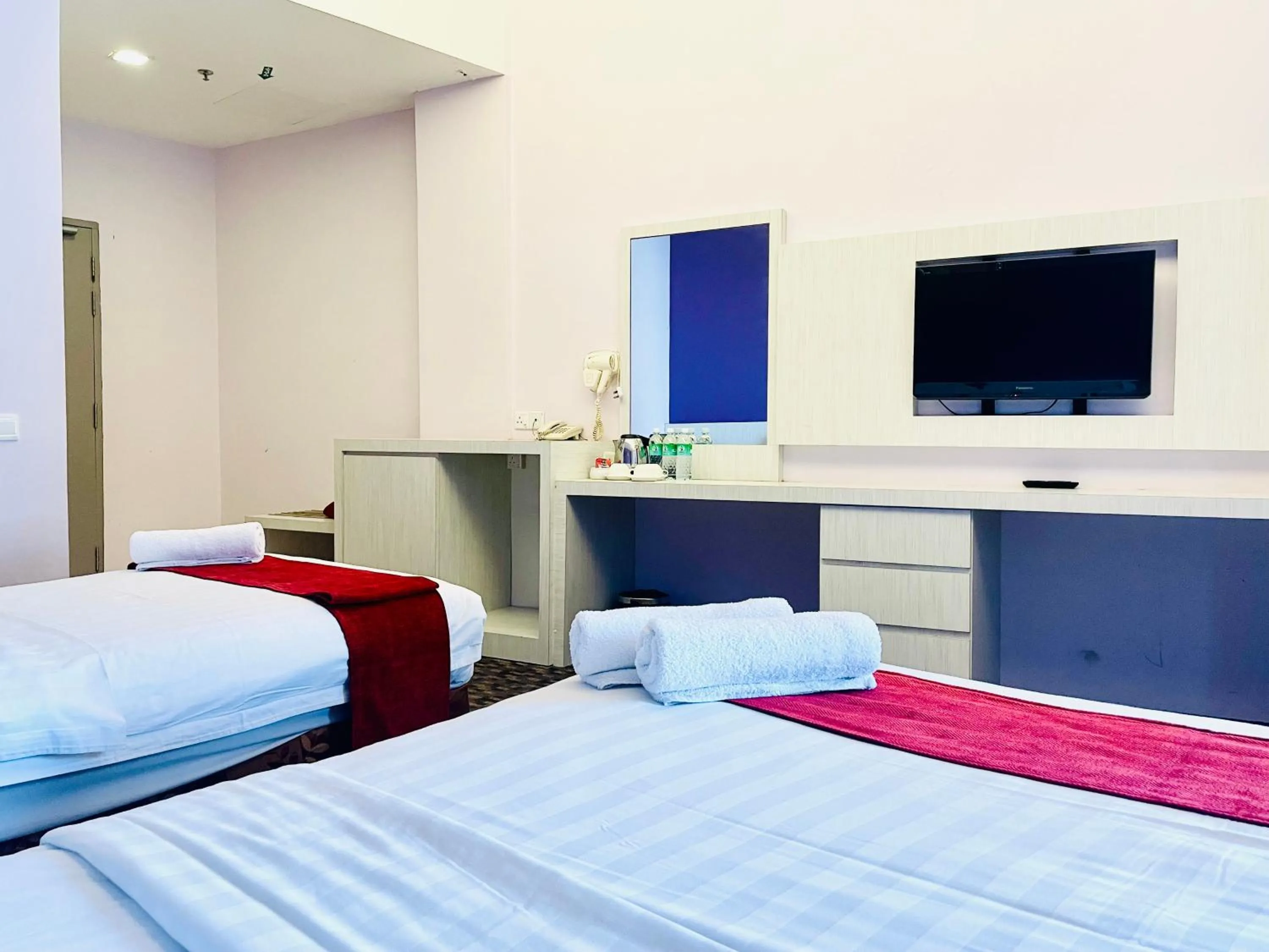 Bed in La Boss Hotel