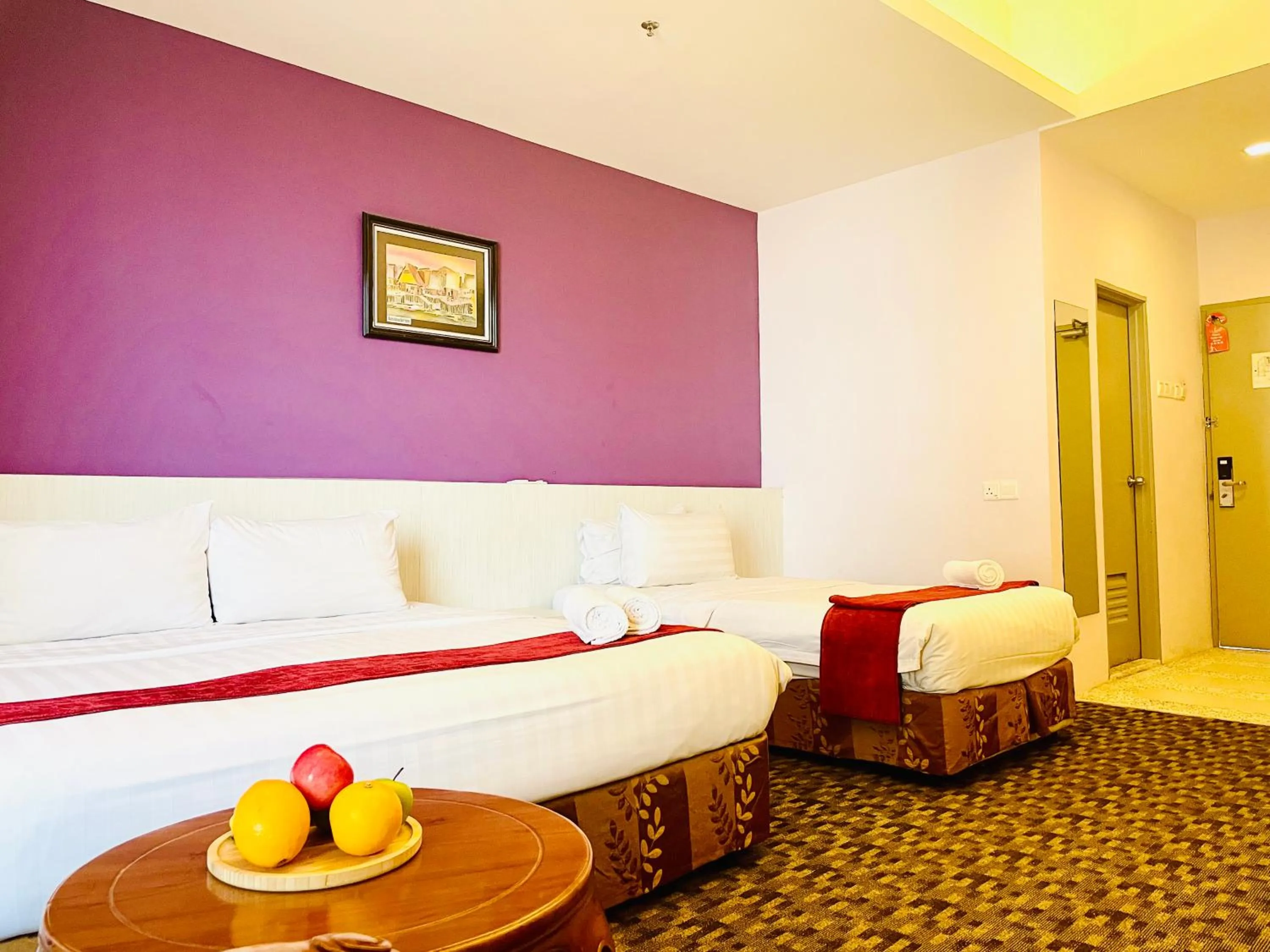 Bed in La Boss Hotel