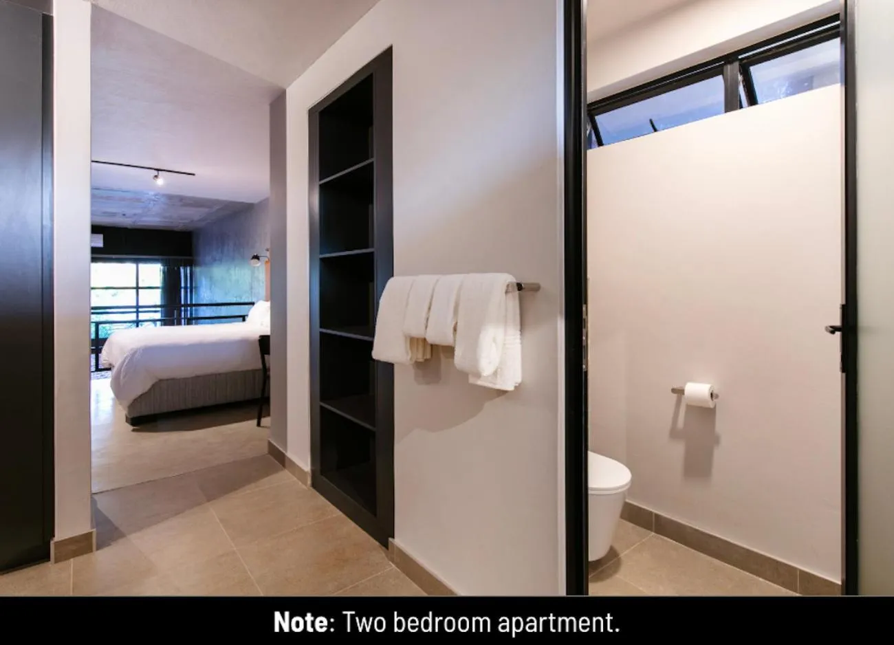 Bed in Menlyn Lofts