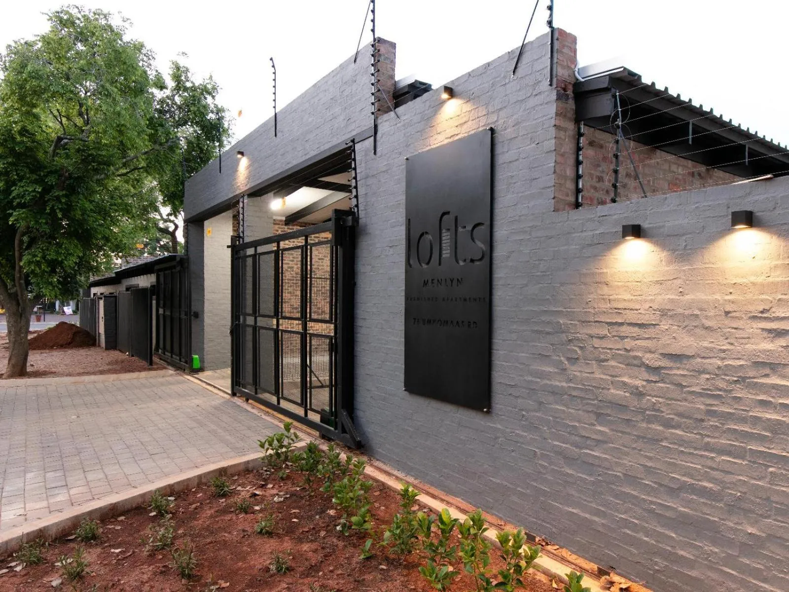 Facade/entrance in Menlyn Lofts