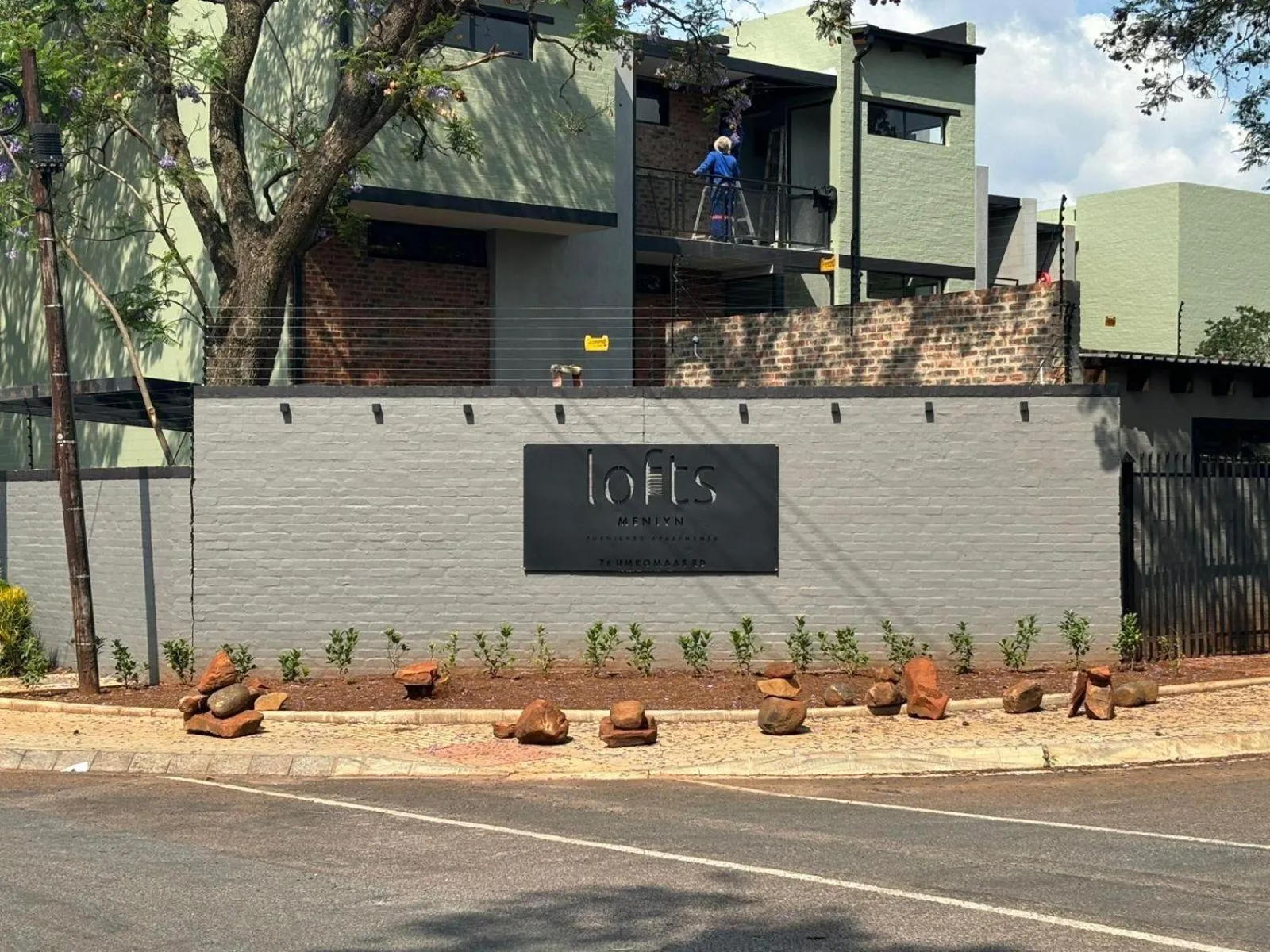 Facade/entrance in Menlyn Lofts