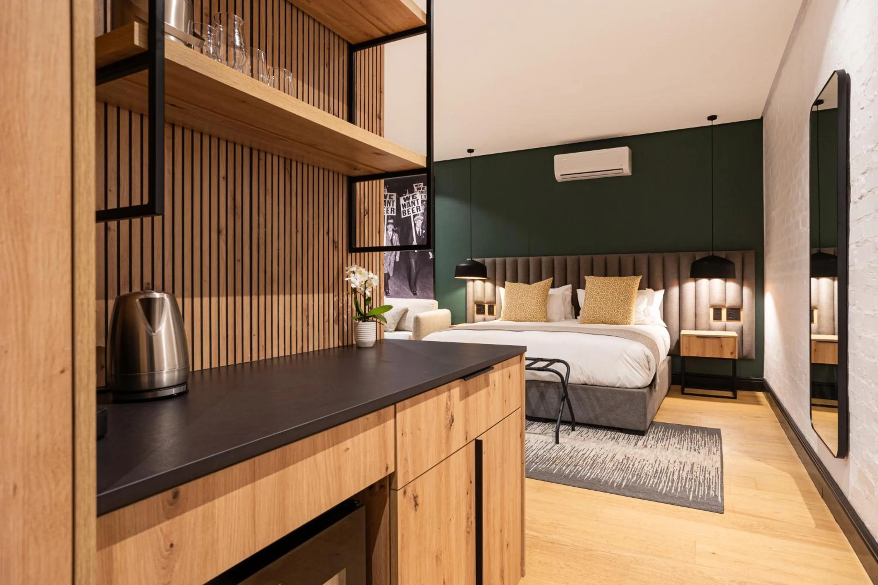 Bed in Franschhoek Hotel