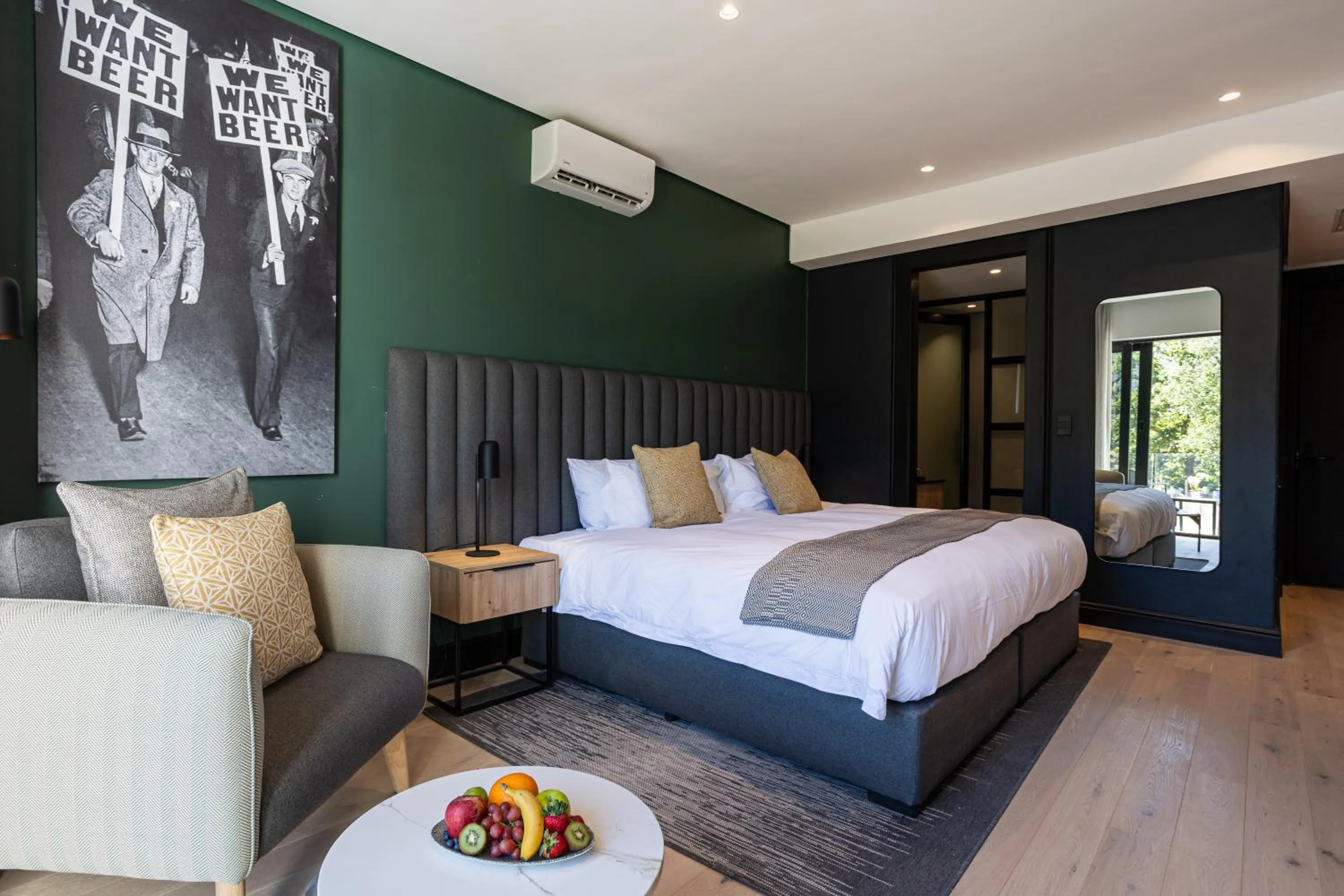 Bed in Franschhoek Hotel