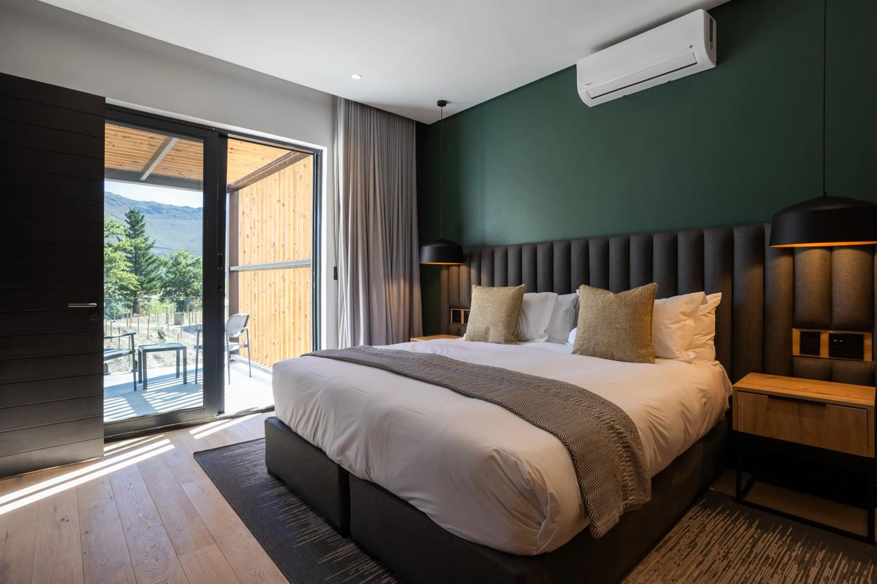 Bed in Franschhoek Hotel