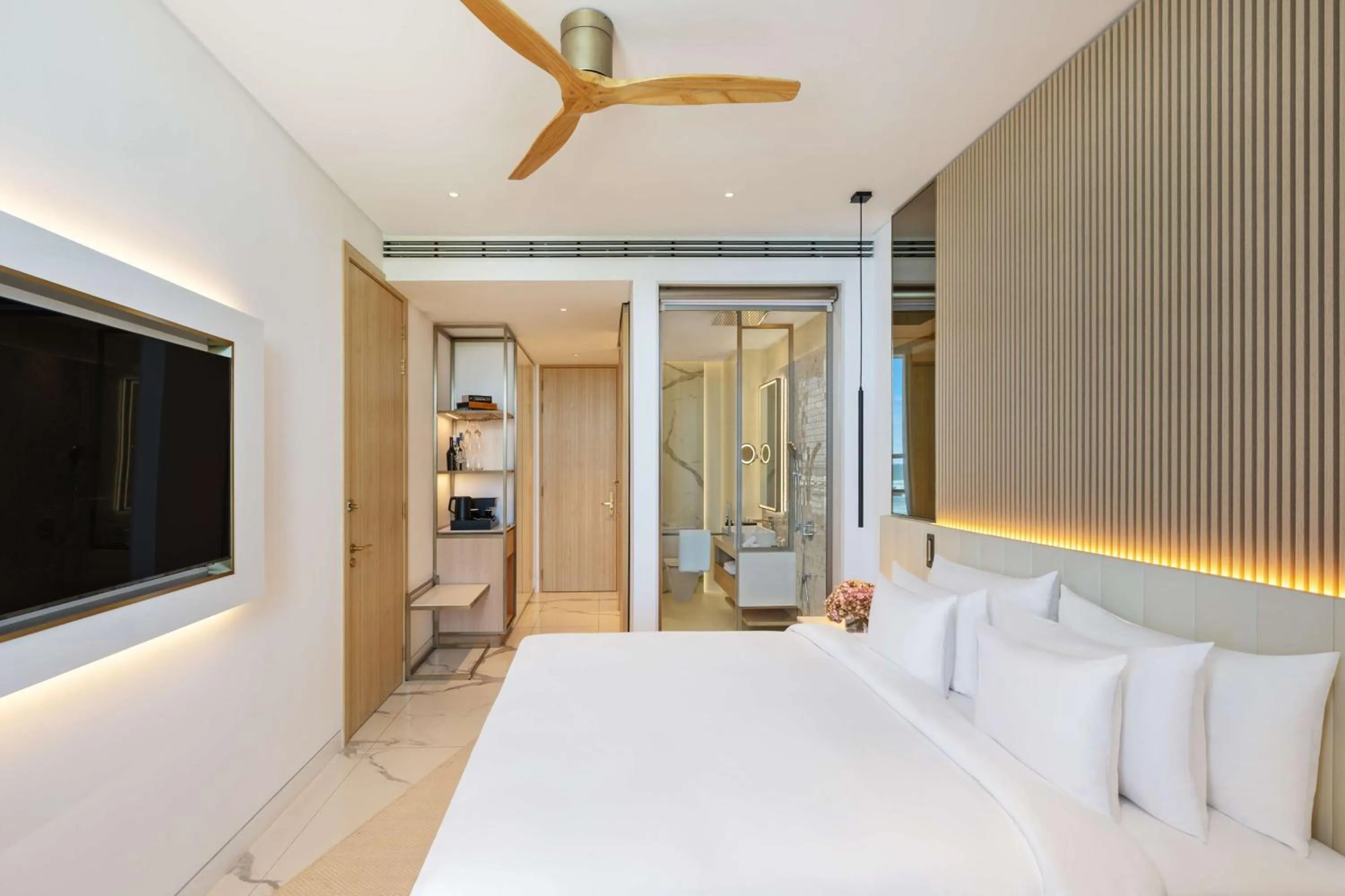 Bedroom, Bed in Radisson Collection Resort Galle