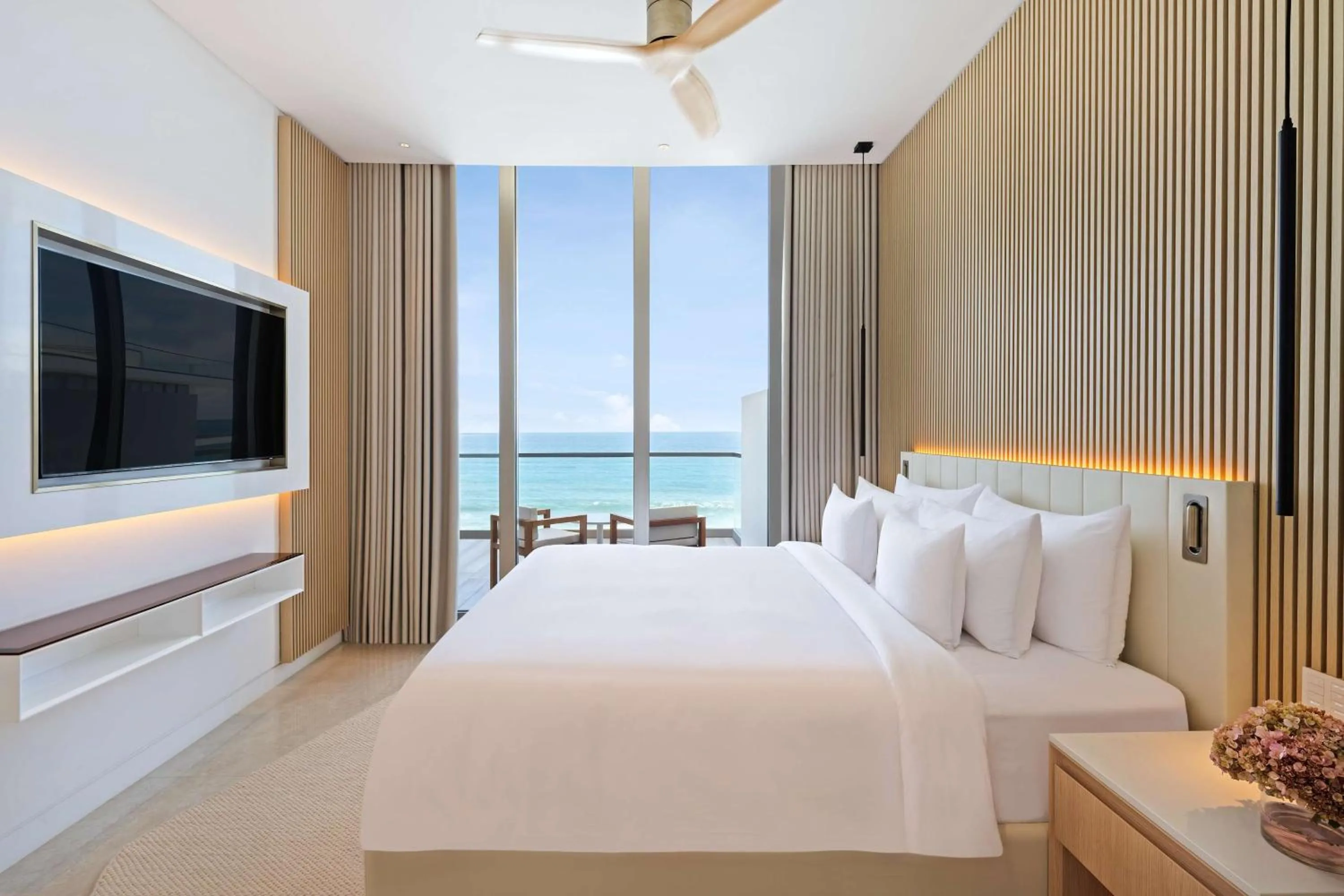 Bed in Radisson Collection Resort Galle