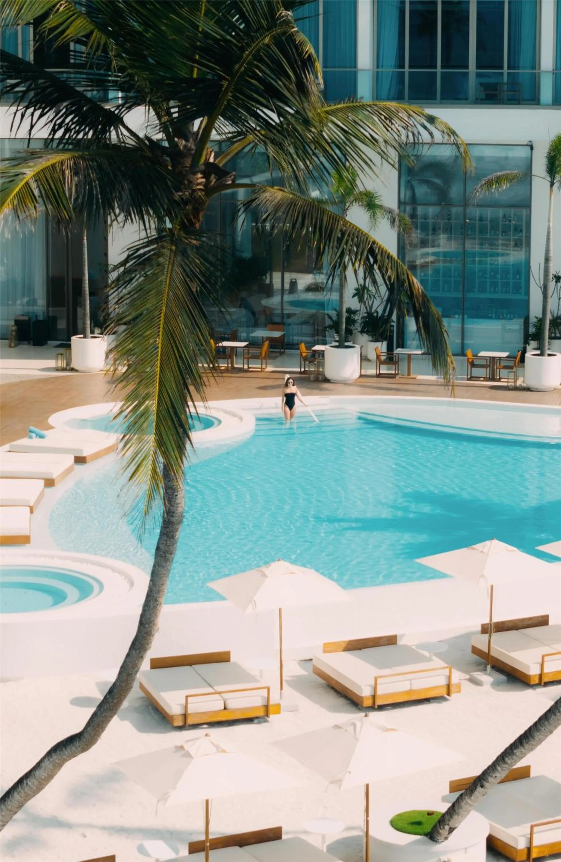 Pool view in Radisson Collection Resort Galle