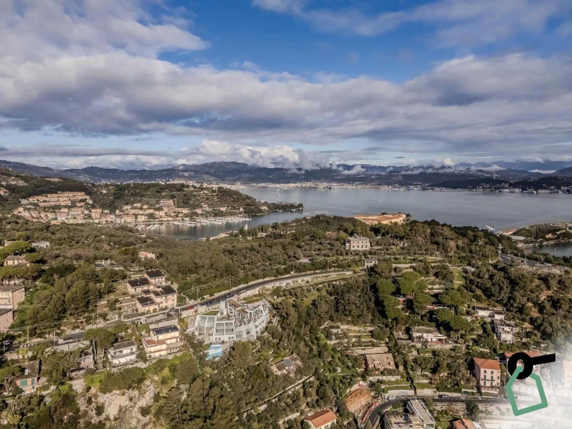 Bird's eye view in HOTIDAY Room Collection - Porto Venere