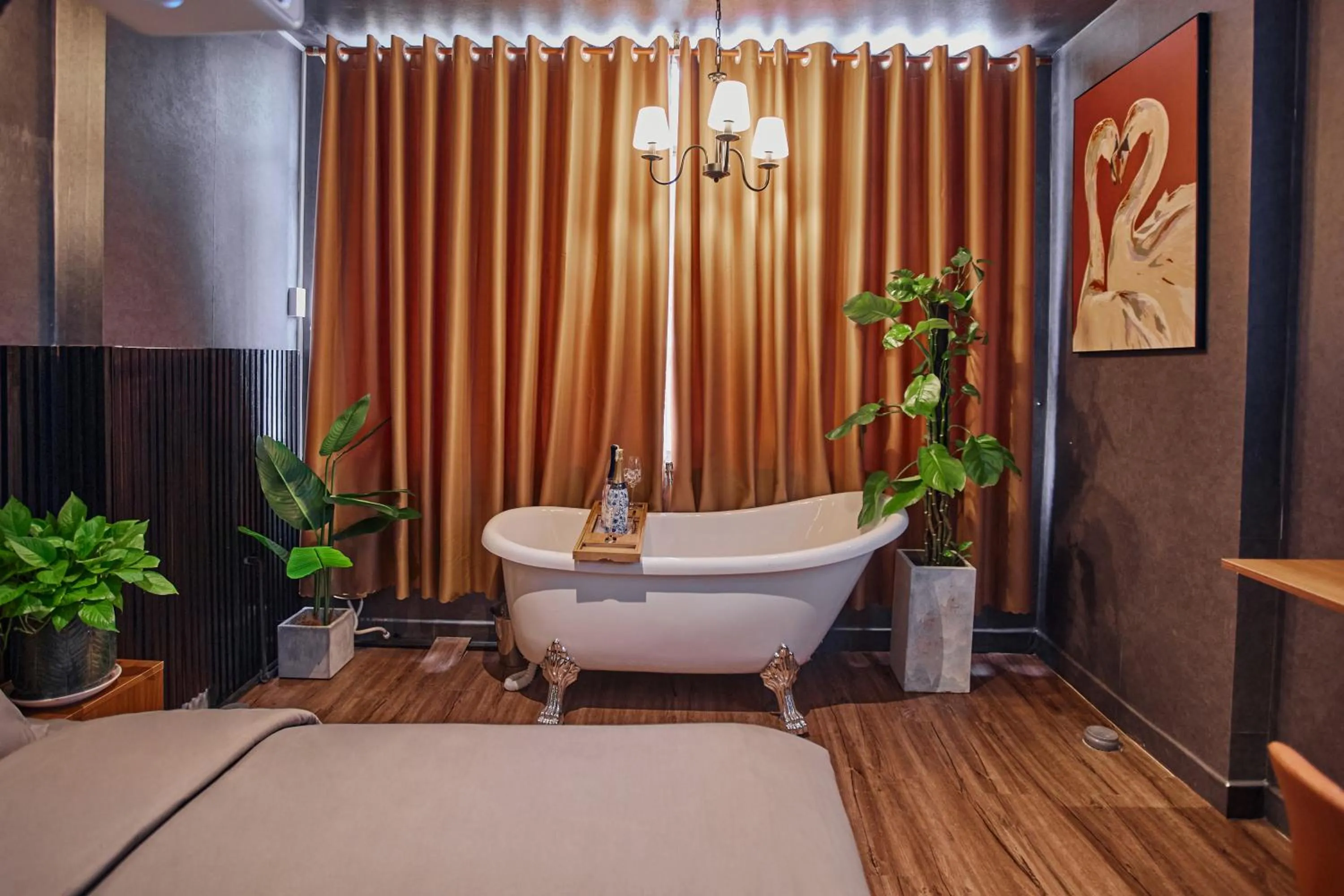 Bed in MG Rosé Boutique Hotel