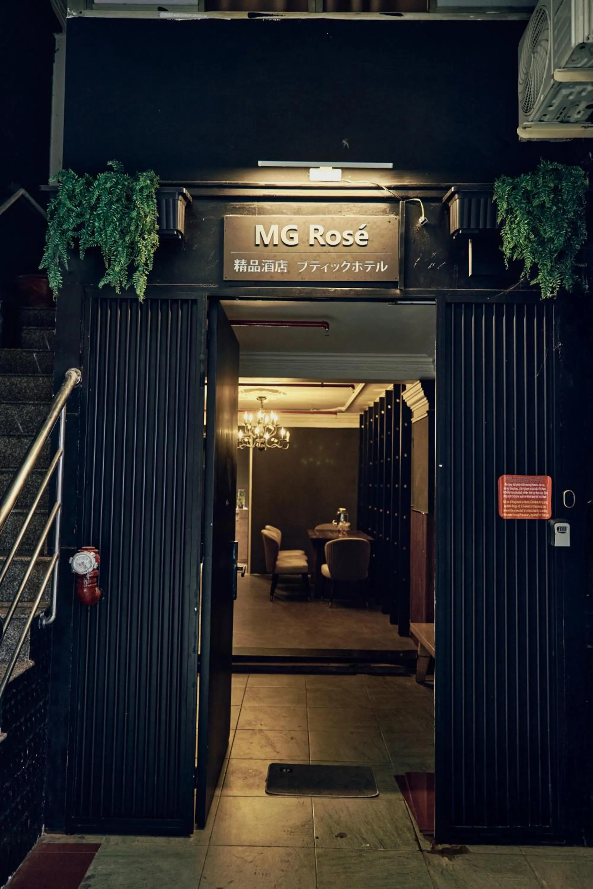 Property building in MG Rosé Boutique Hotel