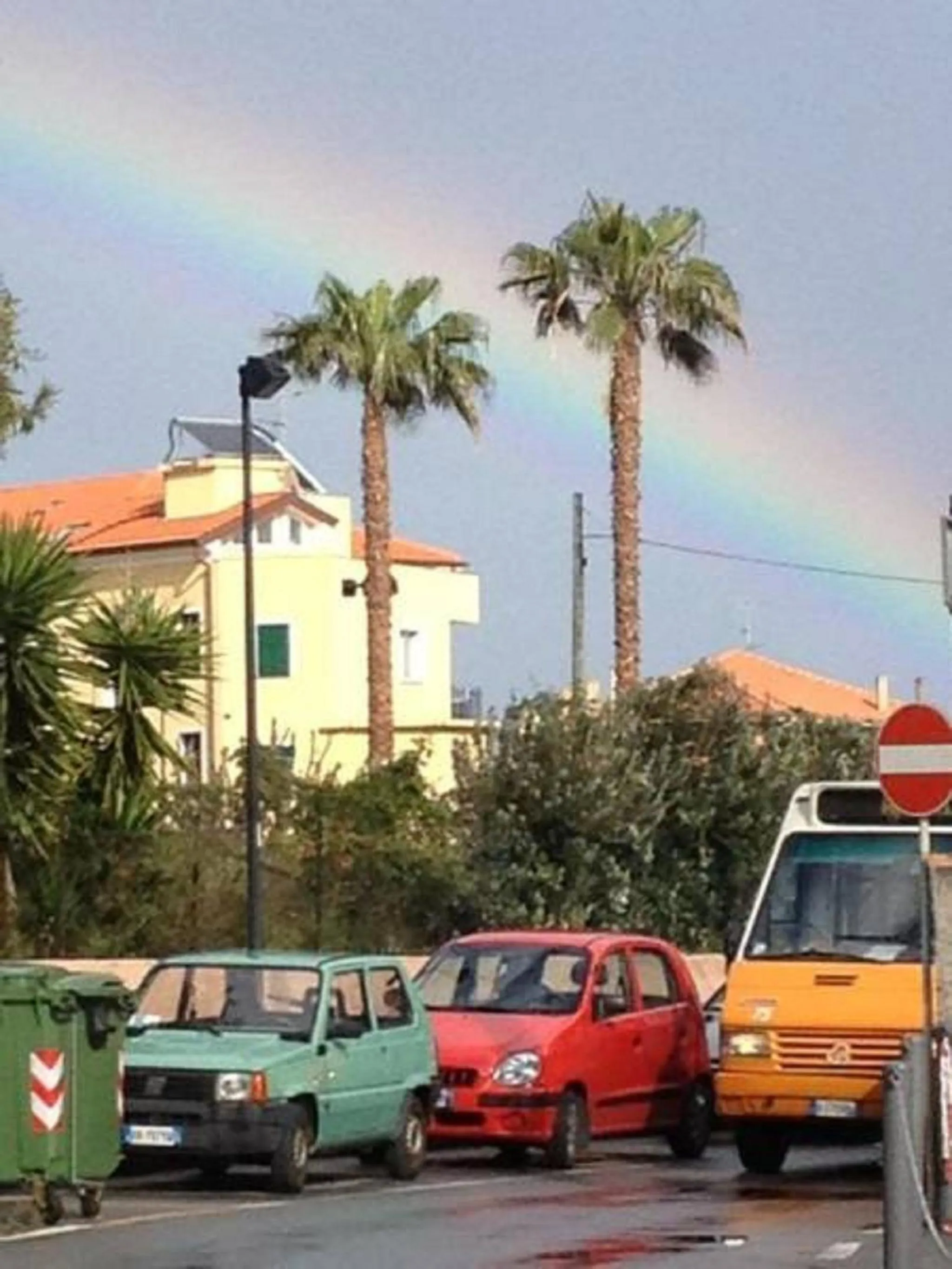 Natural landscape in Albergo Villa Ada