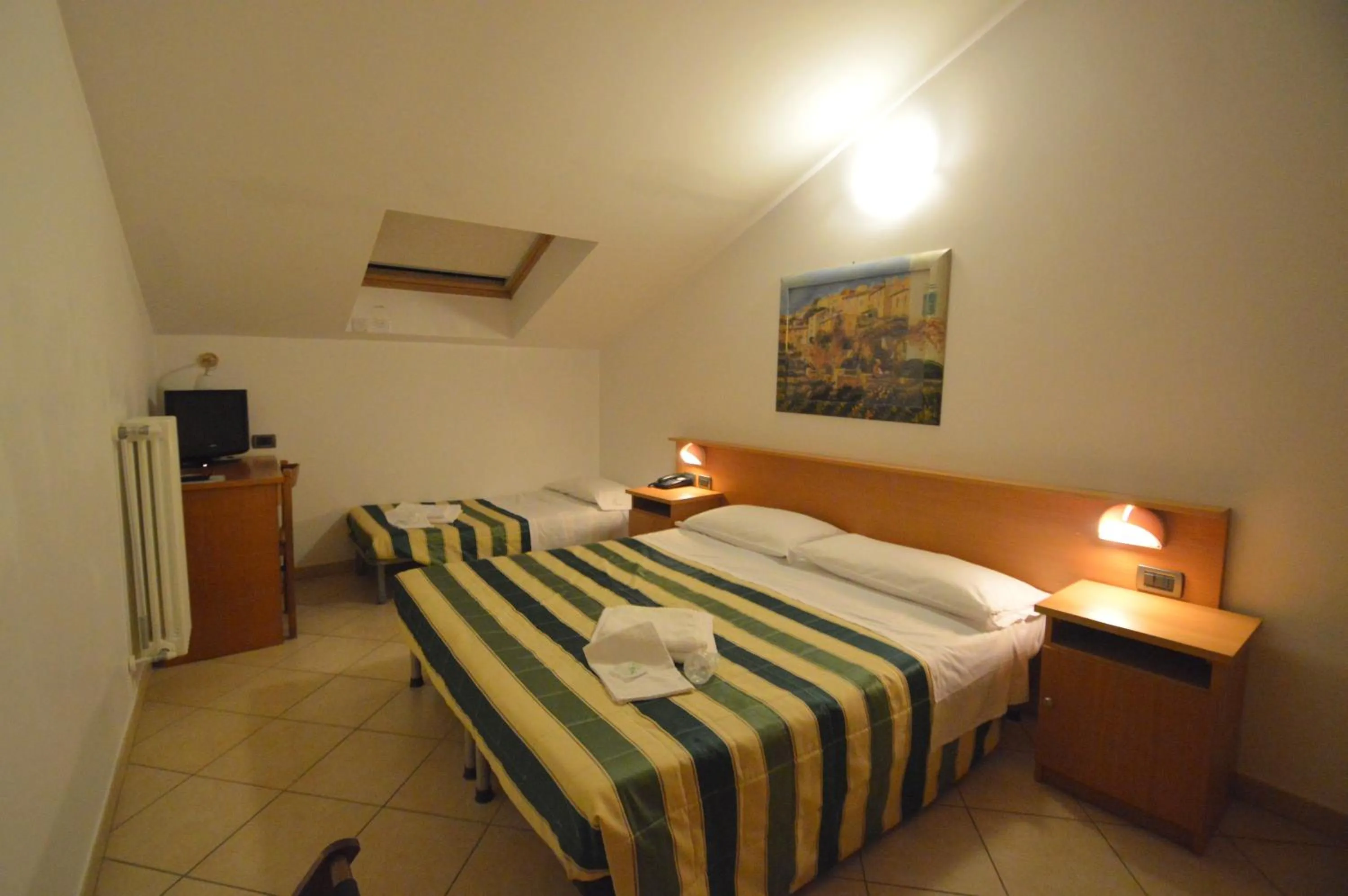 Bedroom, Bed in Albergo Villa Ada