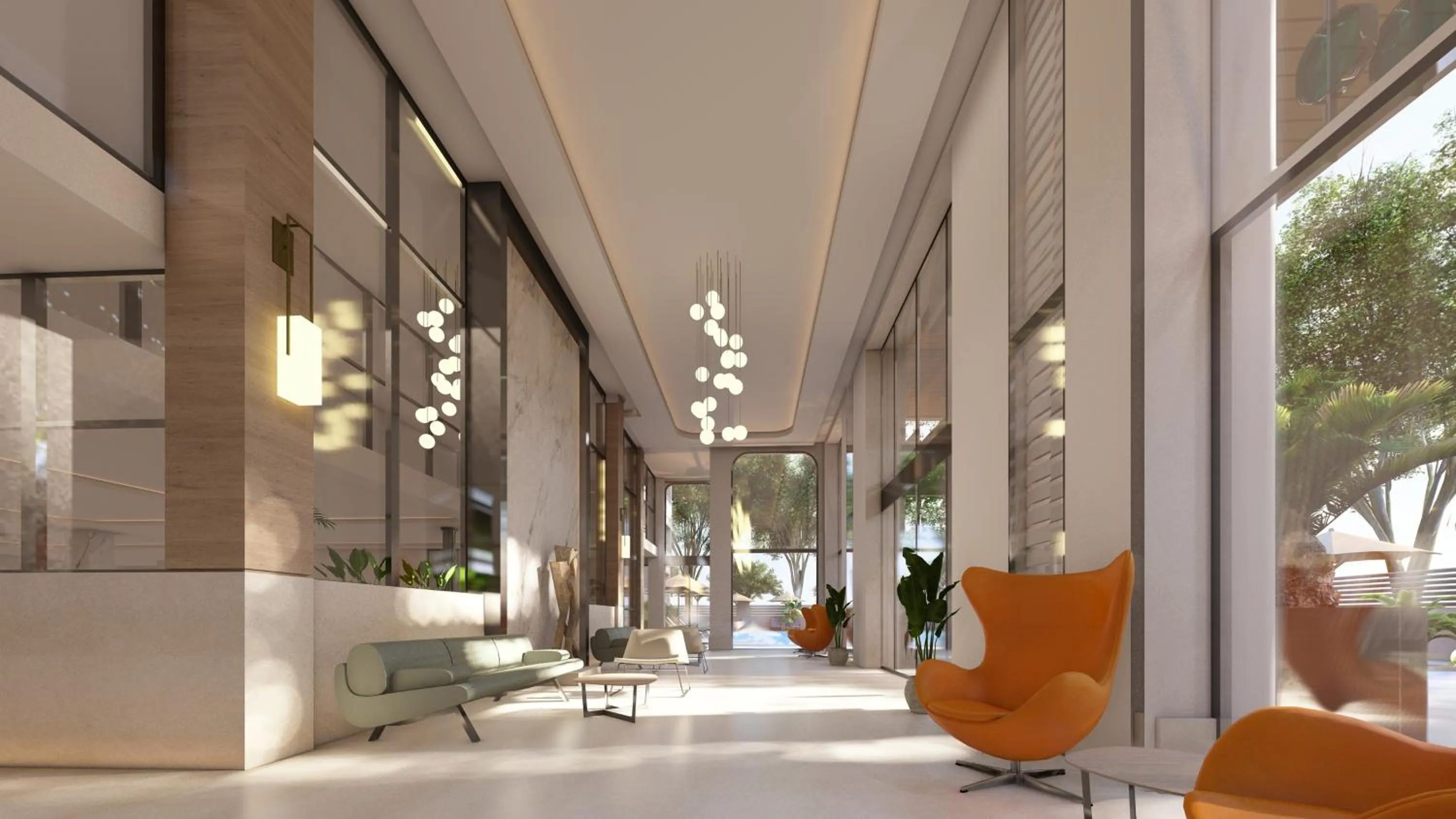 Lobby or reception in Blue Bay Style