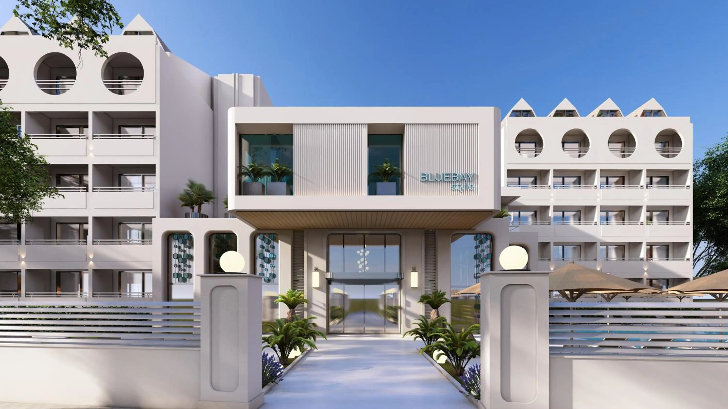 Property building in Blue Bay Style