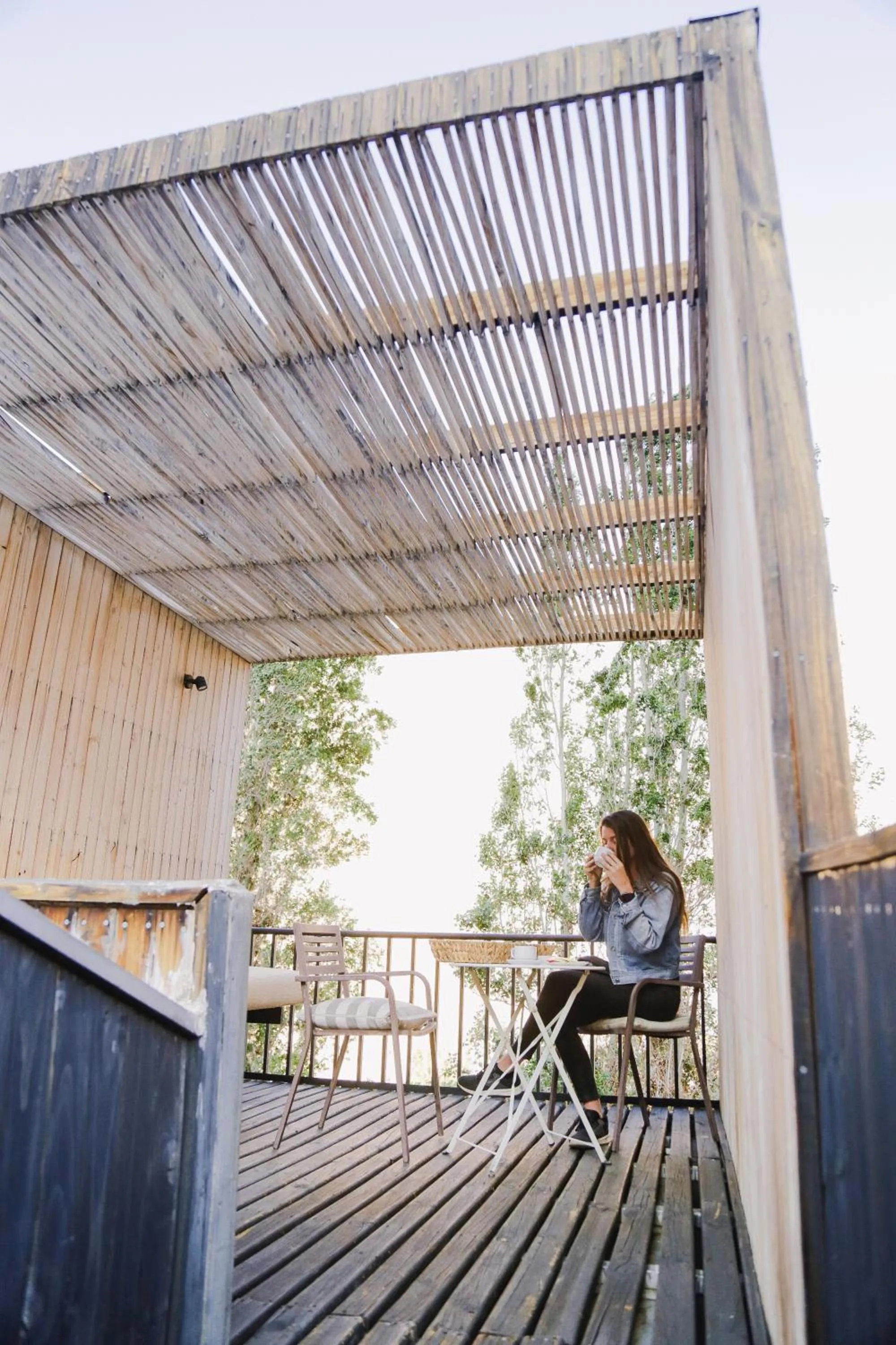 Patio in Milodge Elqui Domos