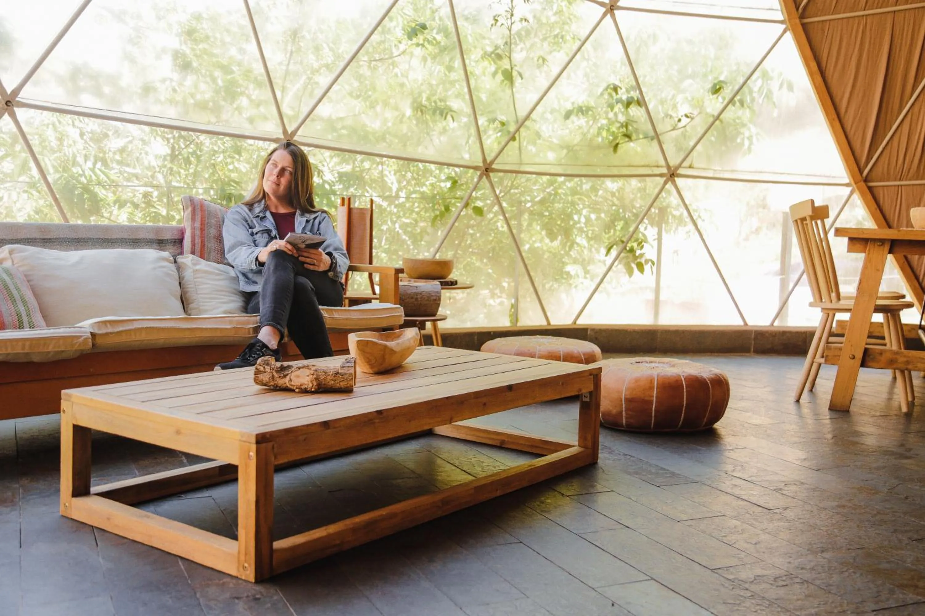 Patio in Milodge Elqui Domos
