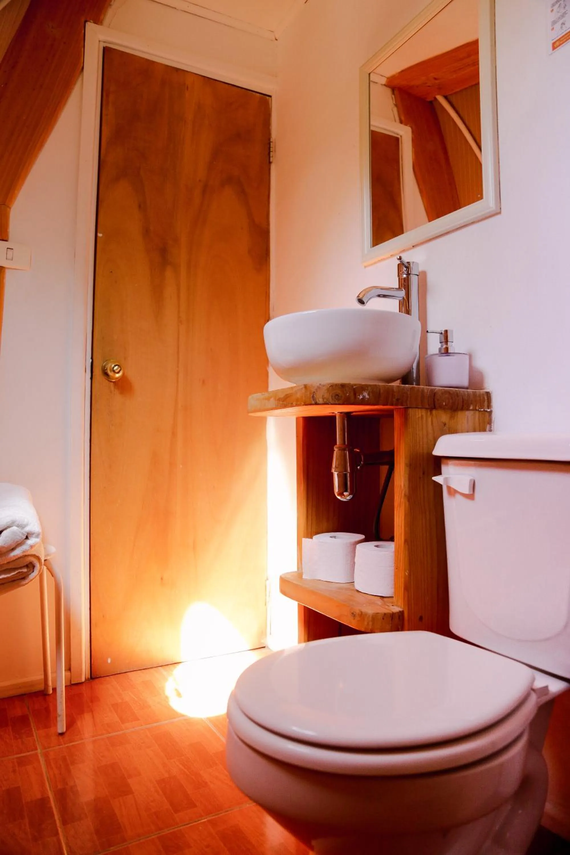 Toilet in Milodge Elqui Domos