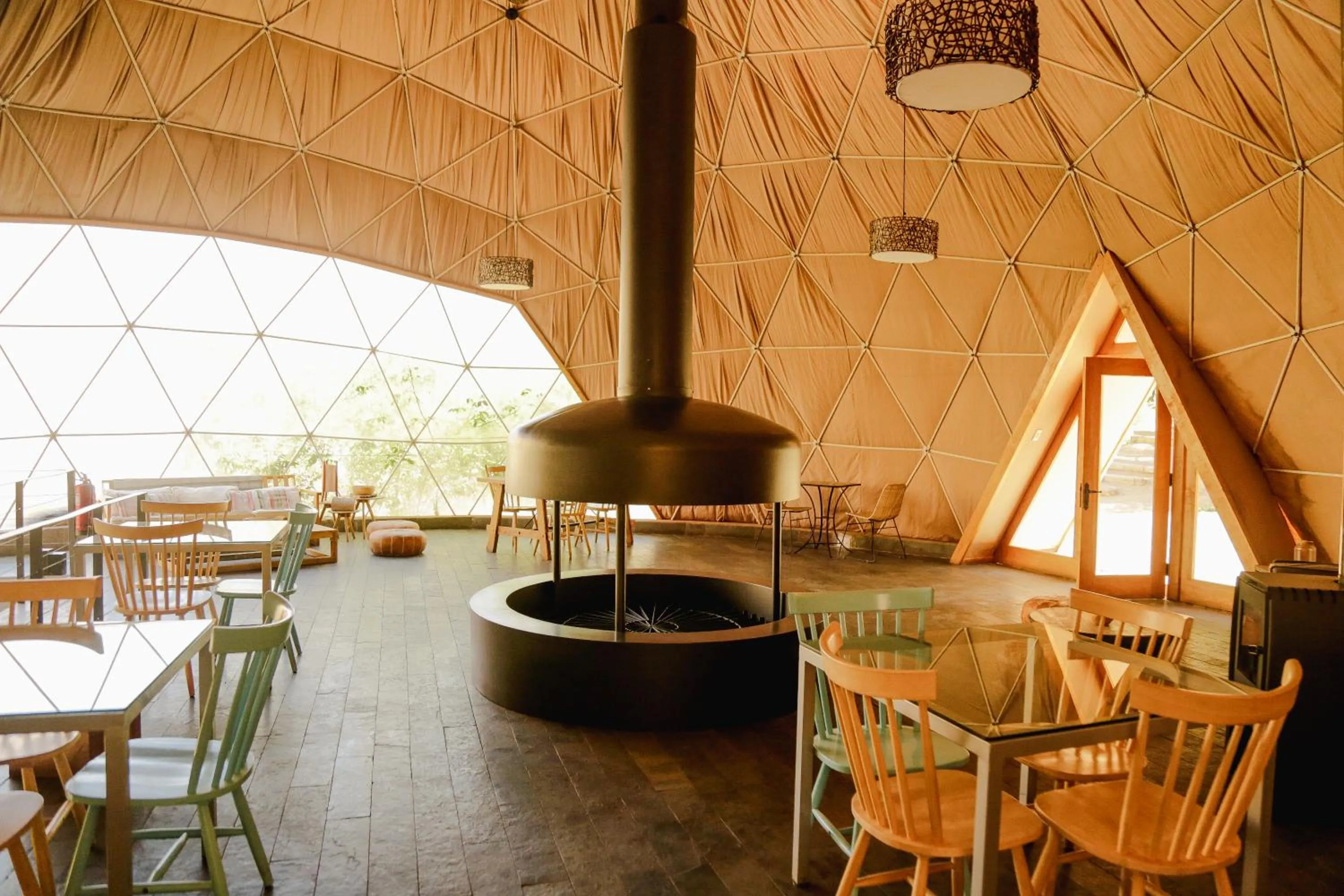 Restaurant/places to eat in Milodge Elqui Domos