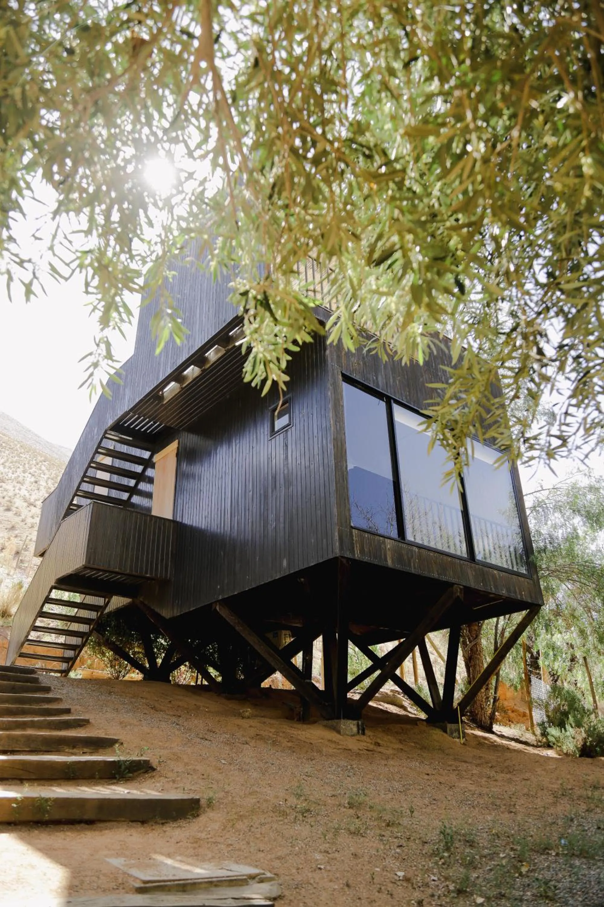 Patio in Milodge Elqui Domos