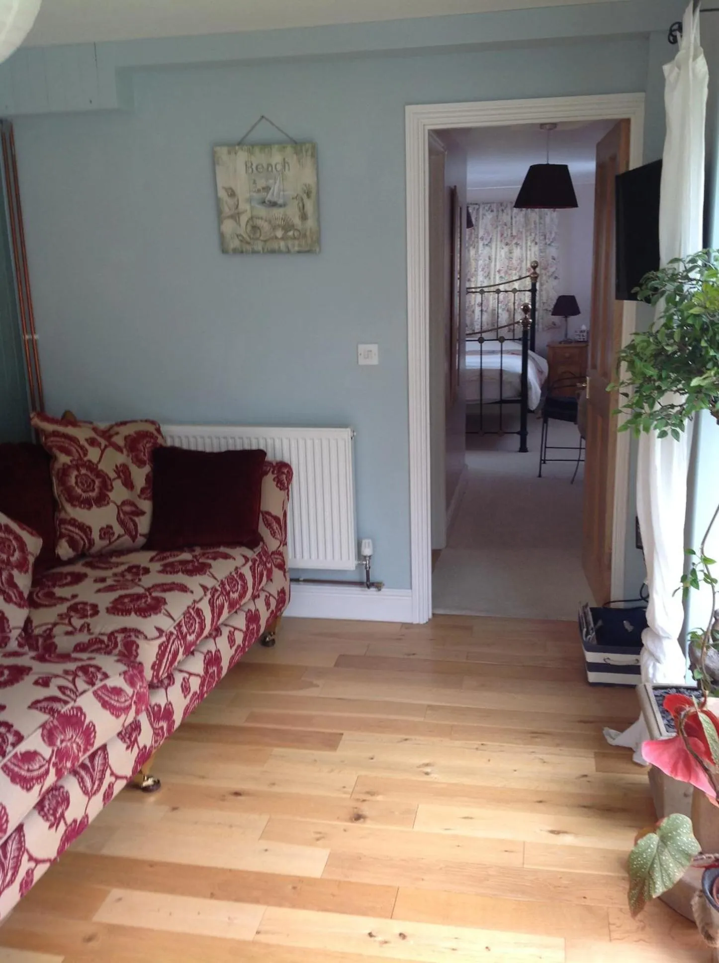 Bed in The Summer Room