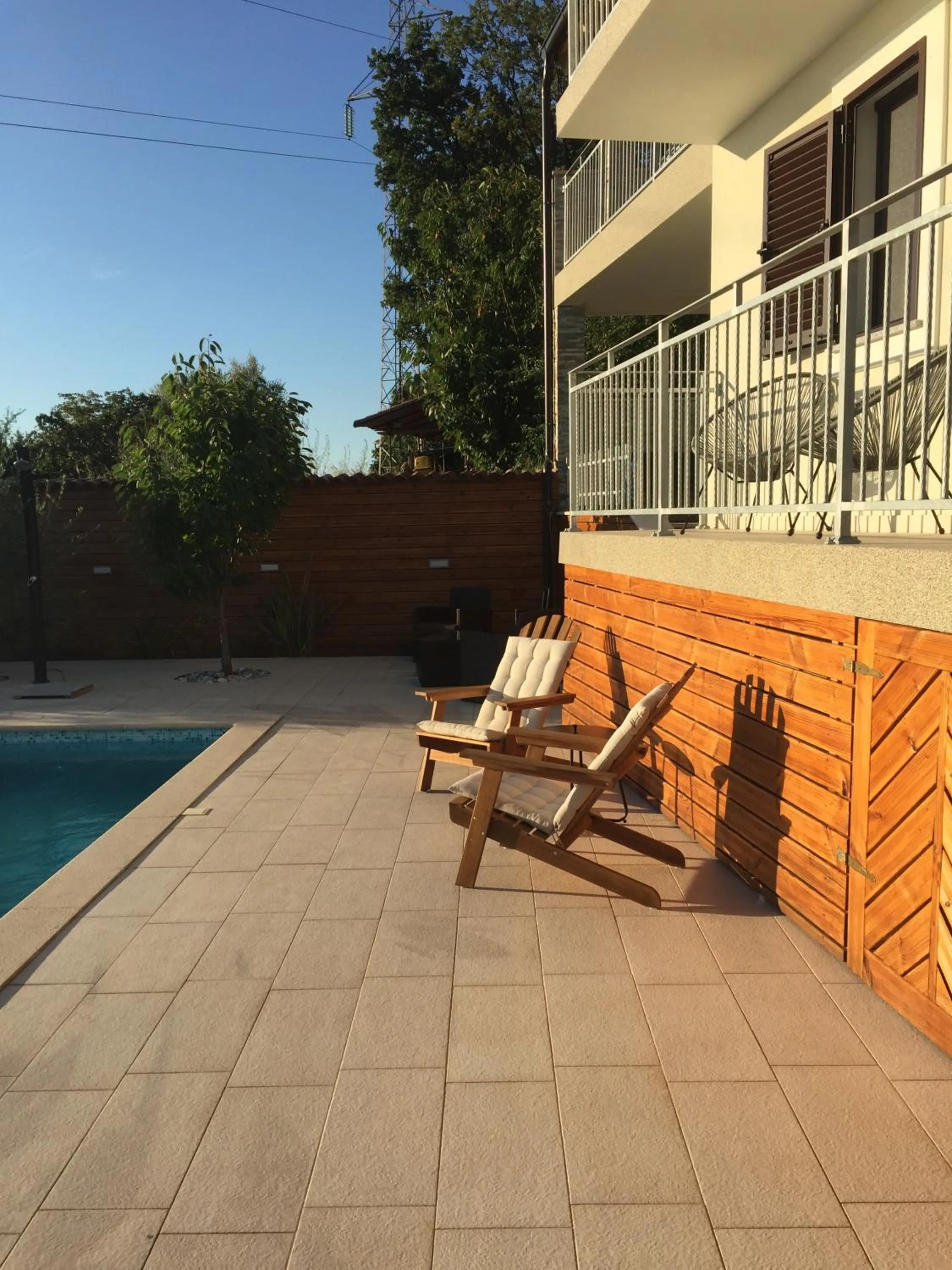 Swimming pool in Apartment Selce Kala