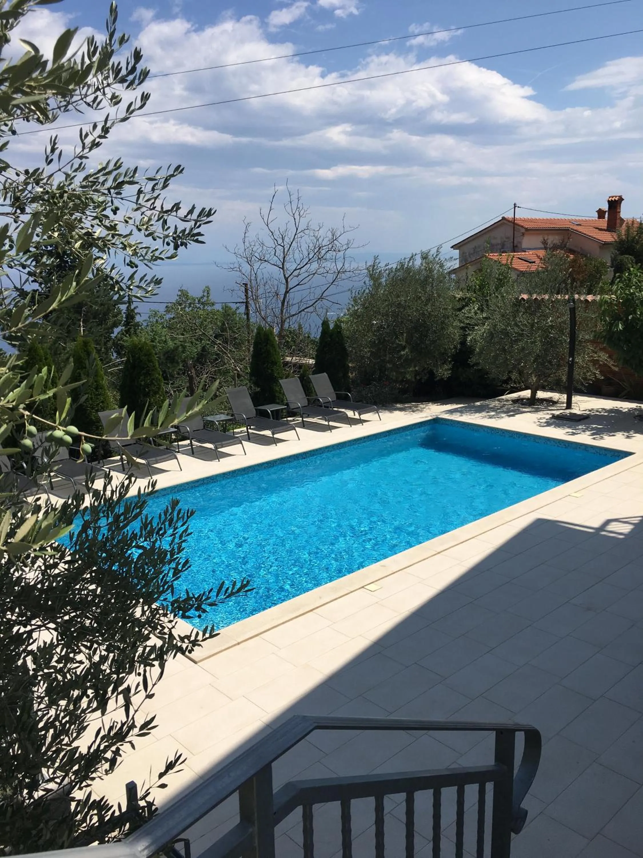 Swimming pool in Apartment Selce Kala