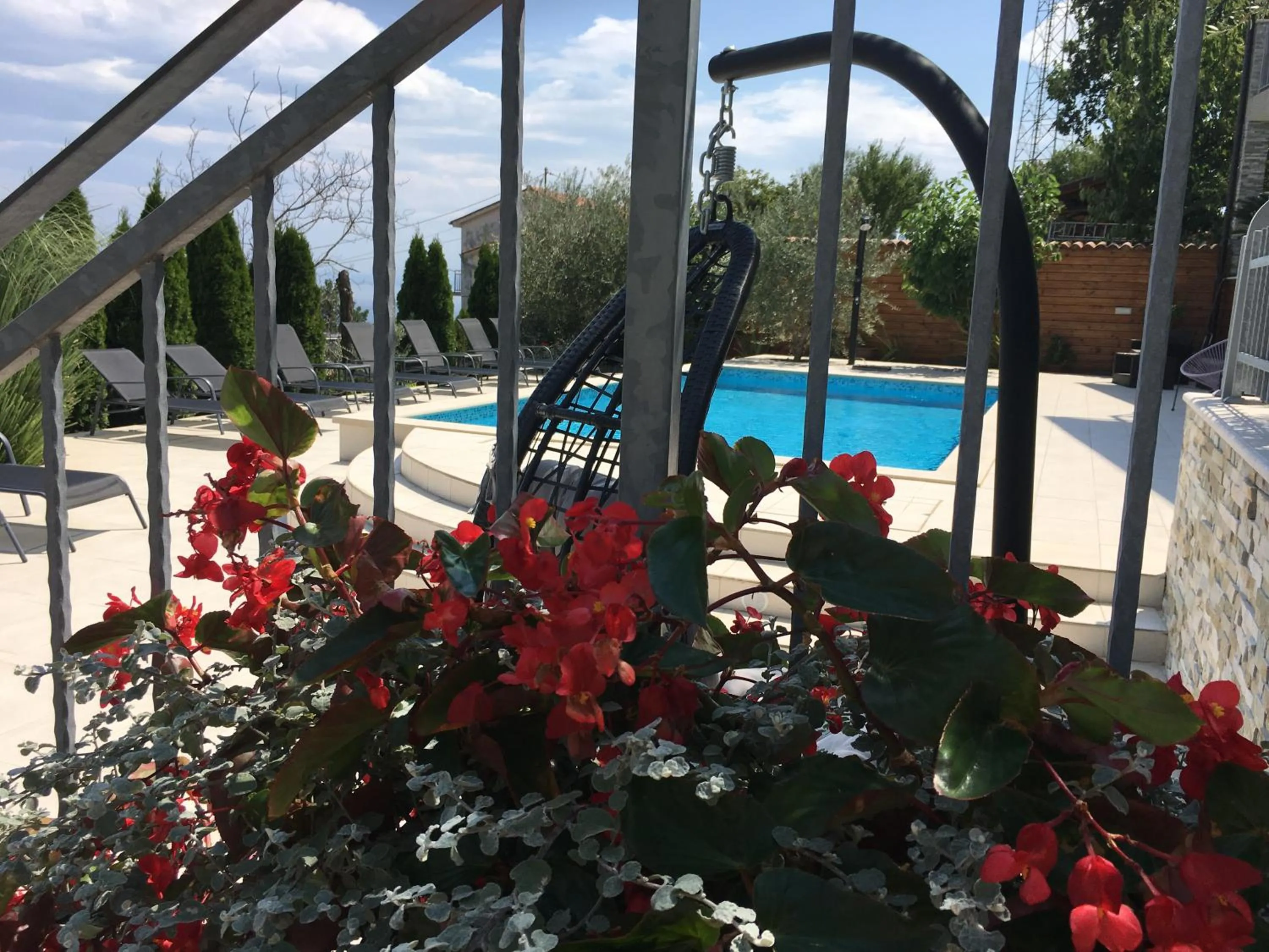 Swimming pool in Apartment Selce Kala