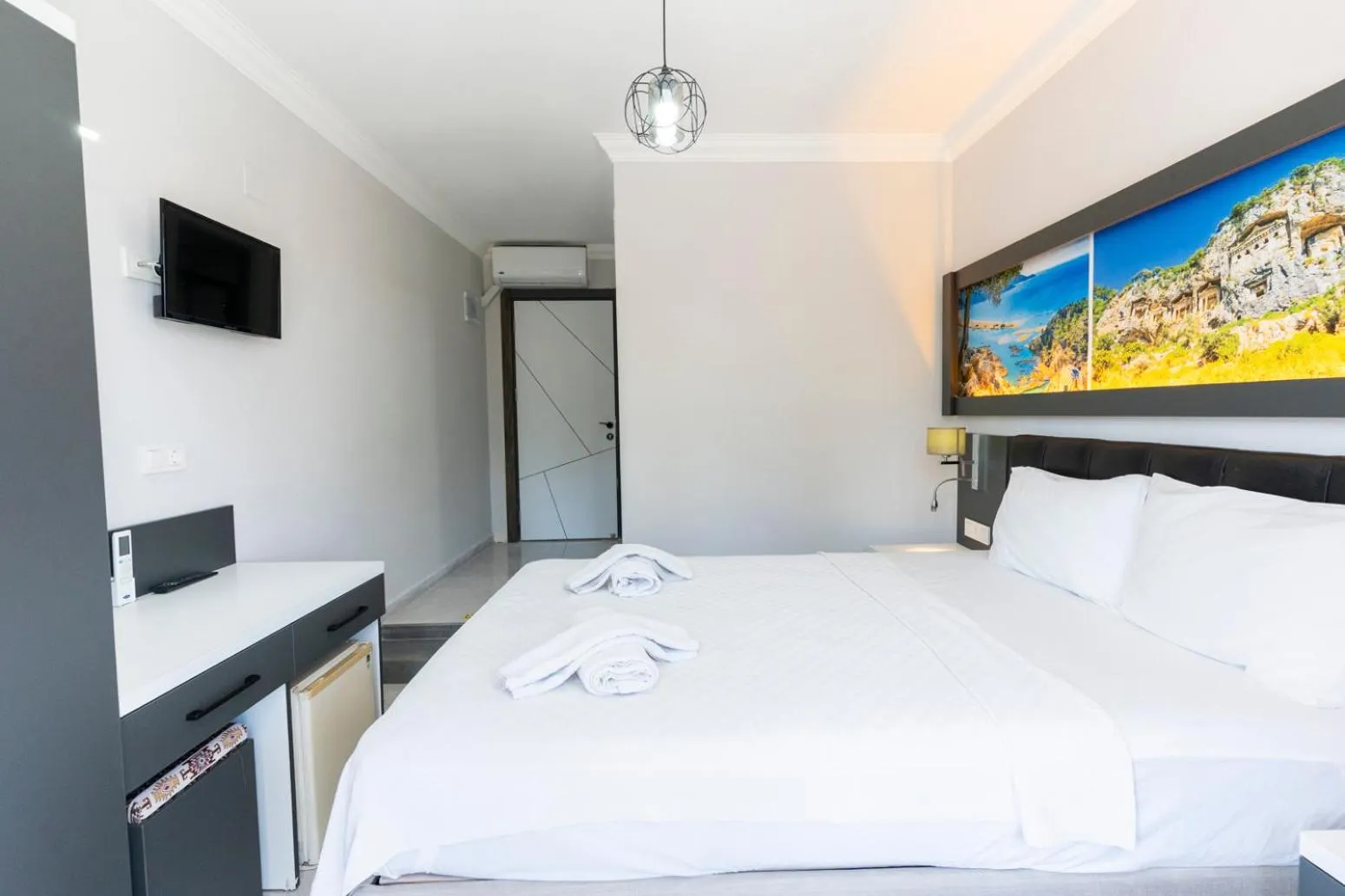 Bed in Legend Of Dalyan Hotel