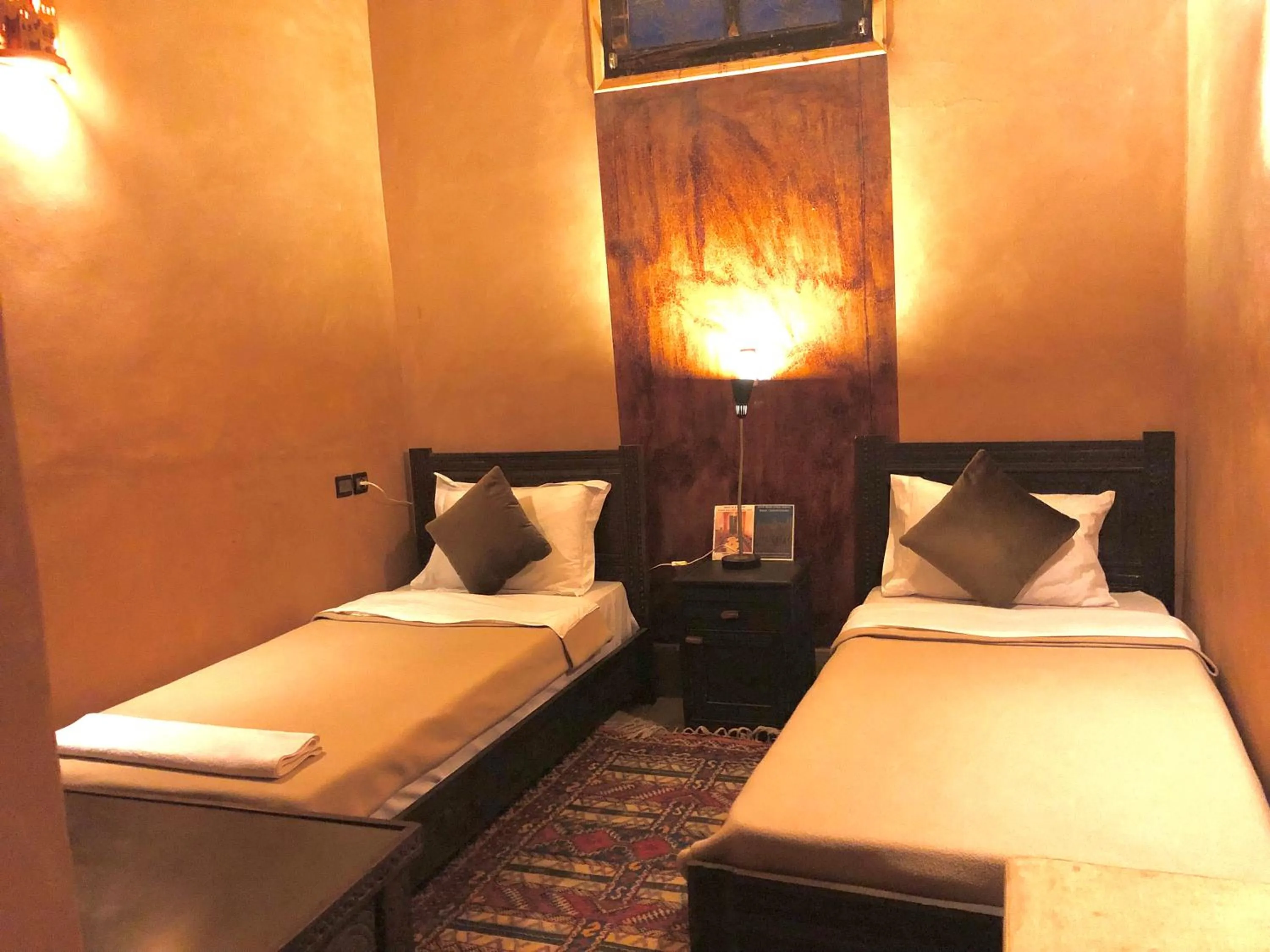 Bed in Kasbah Ennakb