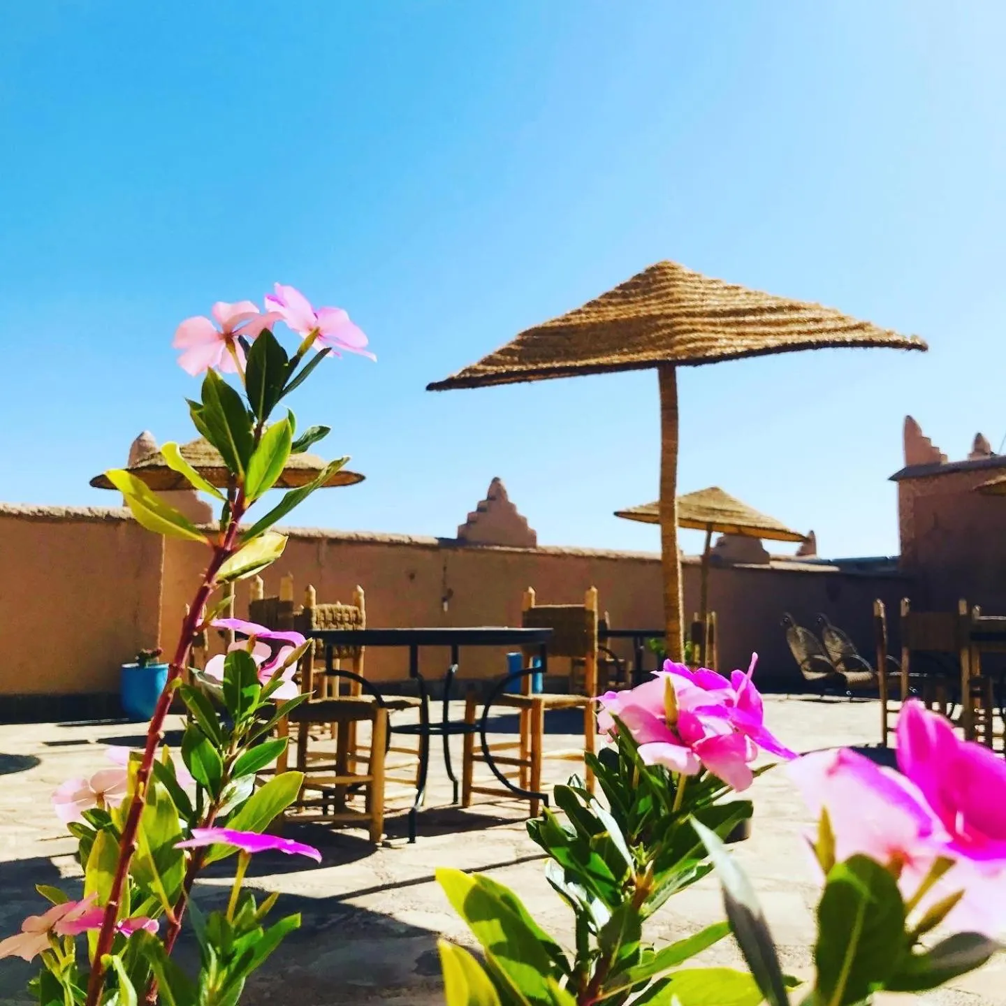 Decorative detail in Kasbah Ennakb