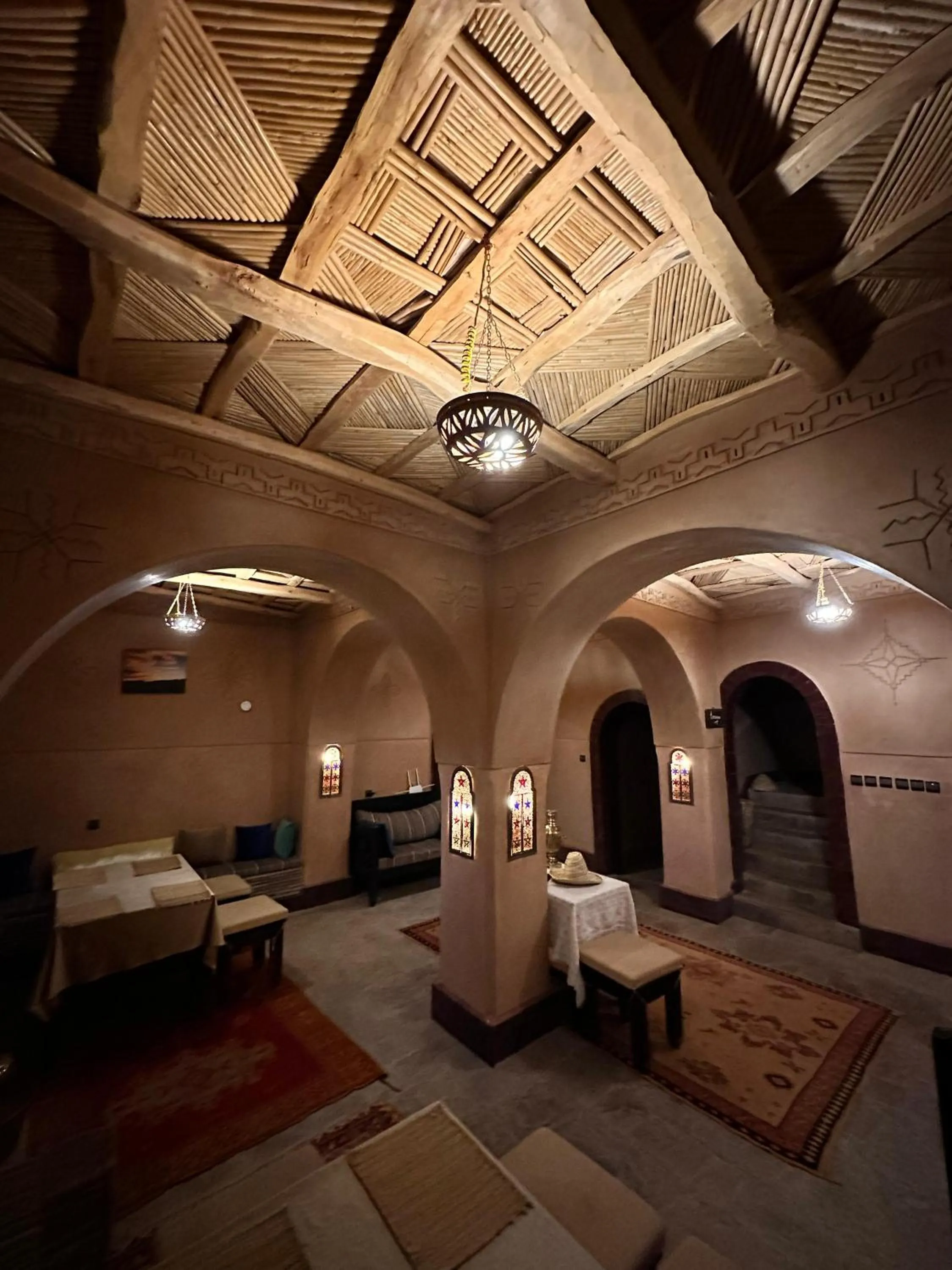 Bed in Kasbah Ennakb