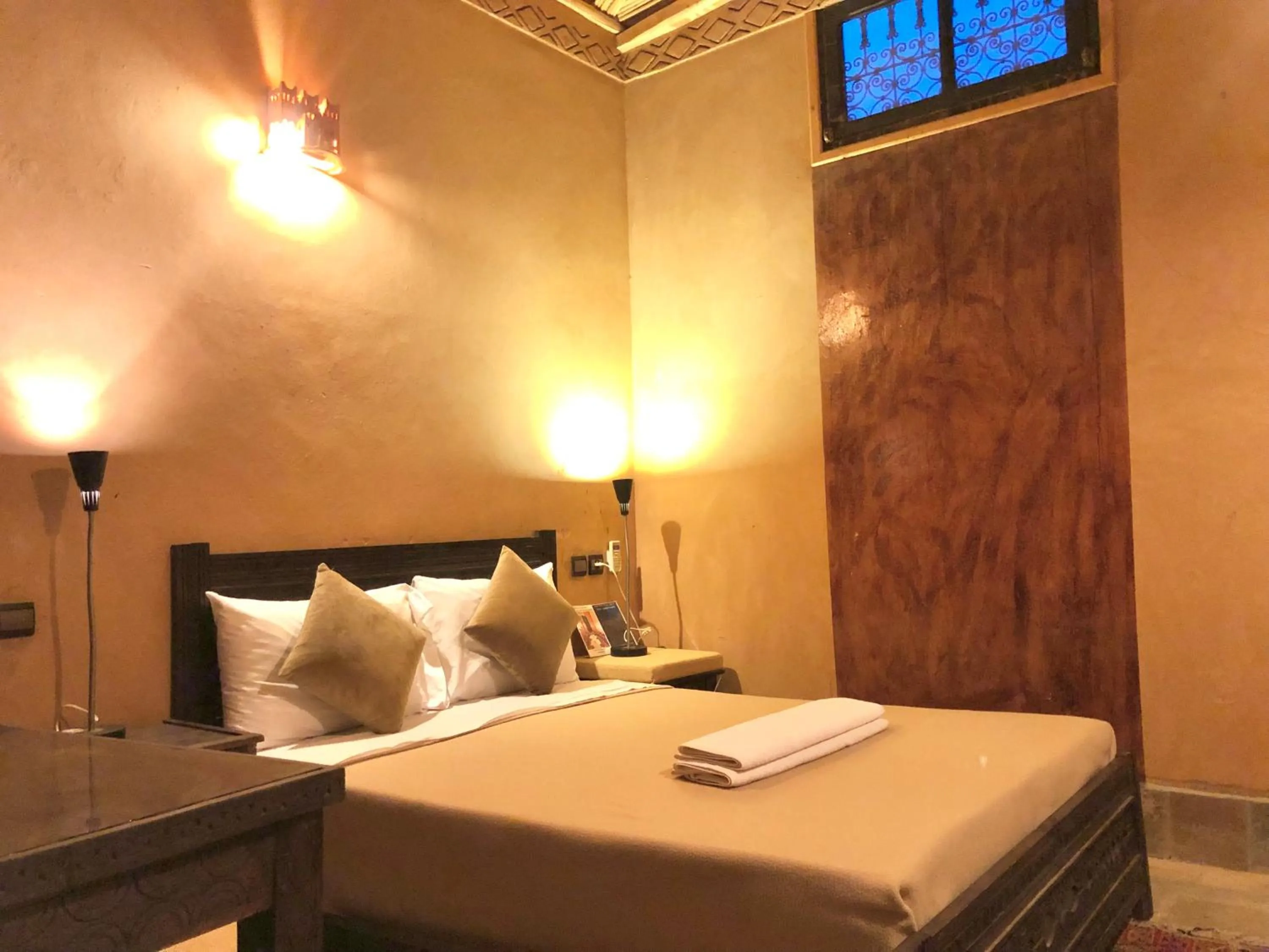 Bed in Kasbah Ennakb