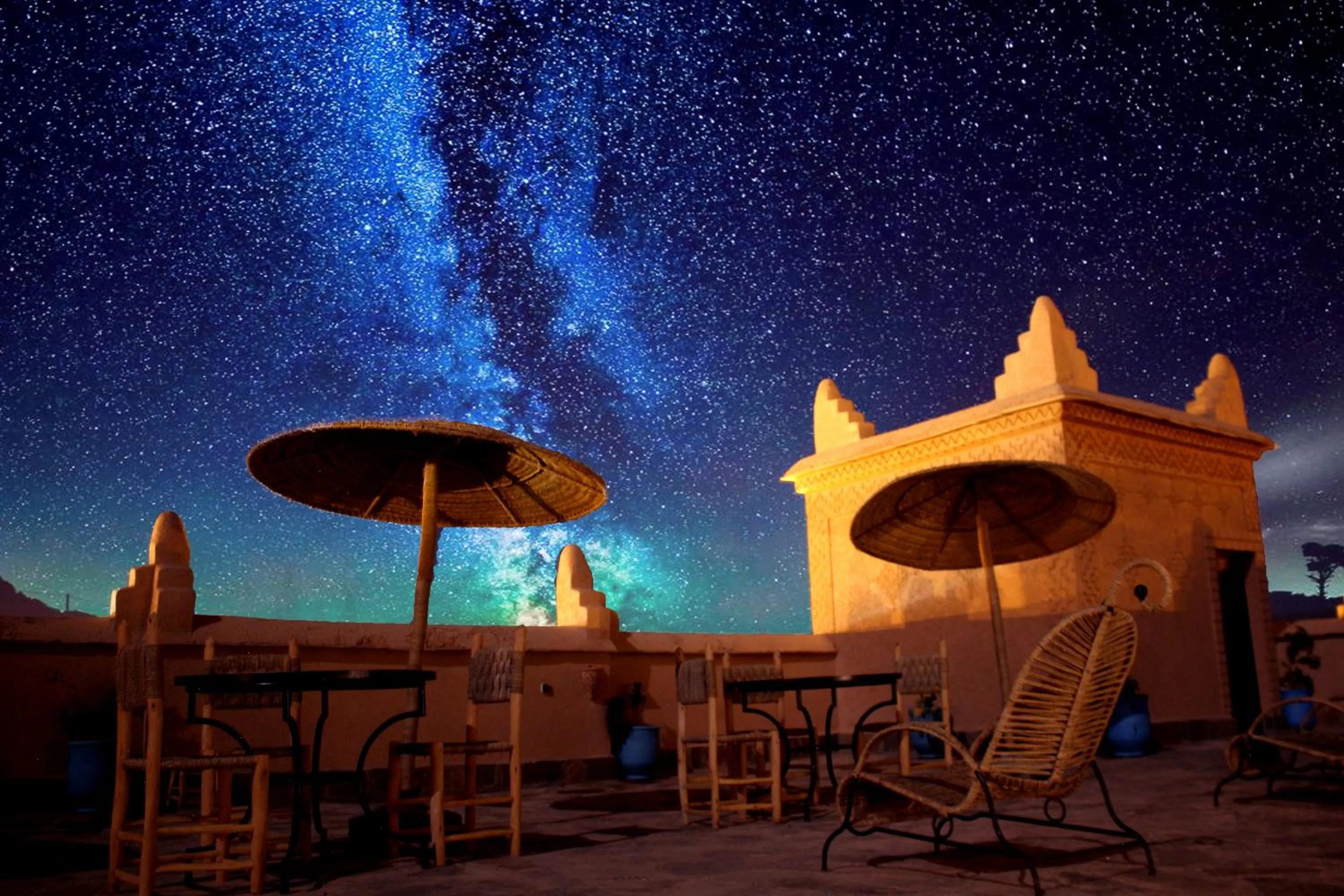 Balcony/Terrace in Kasbah Ennakb