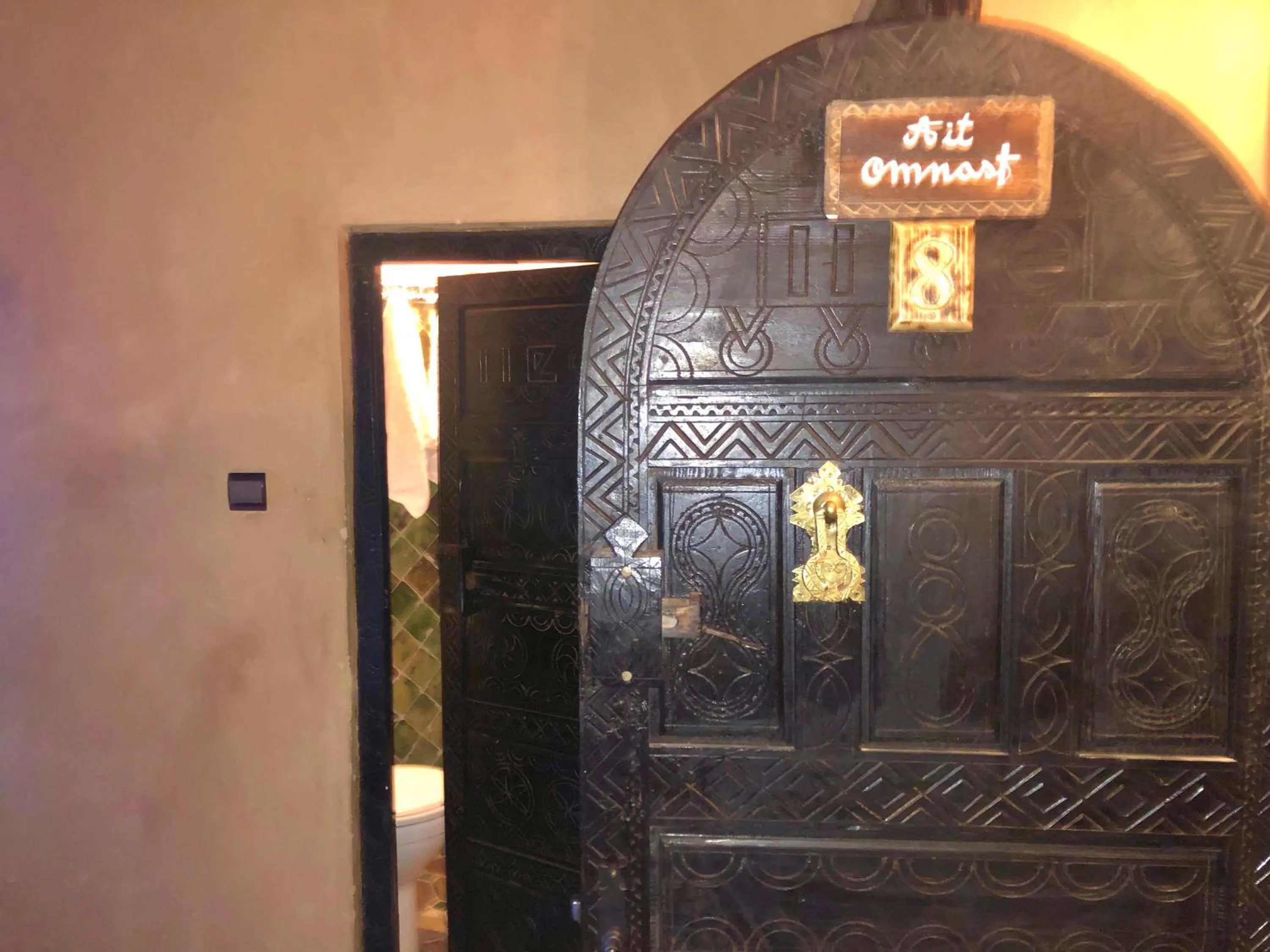 Bathroom in Kasbah Ennakb