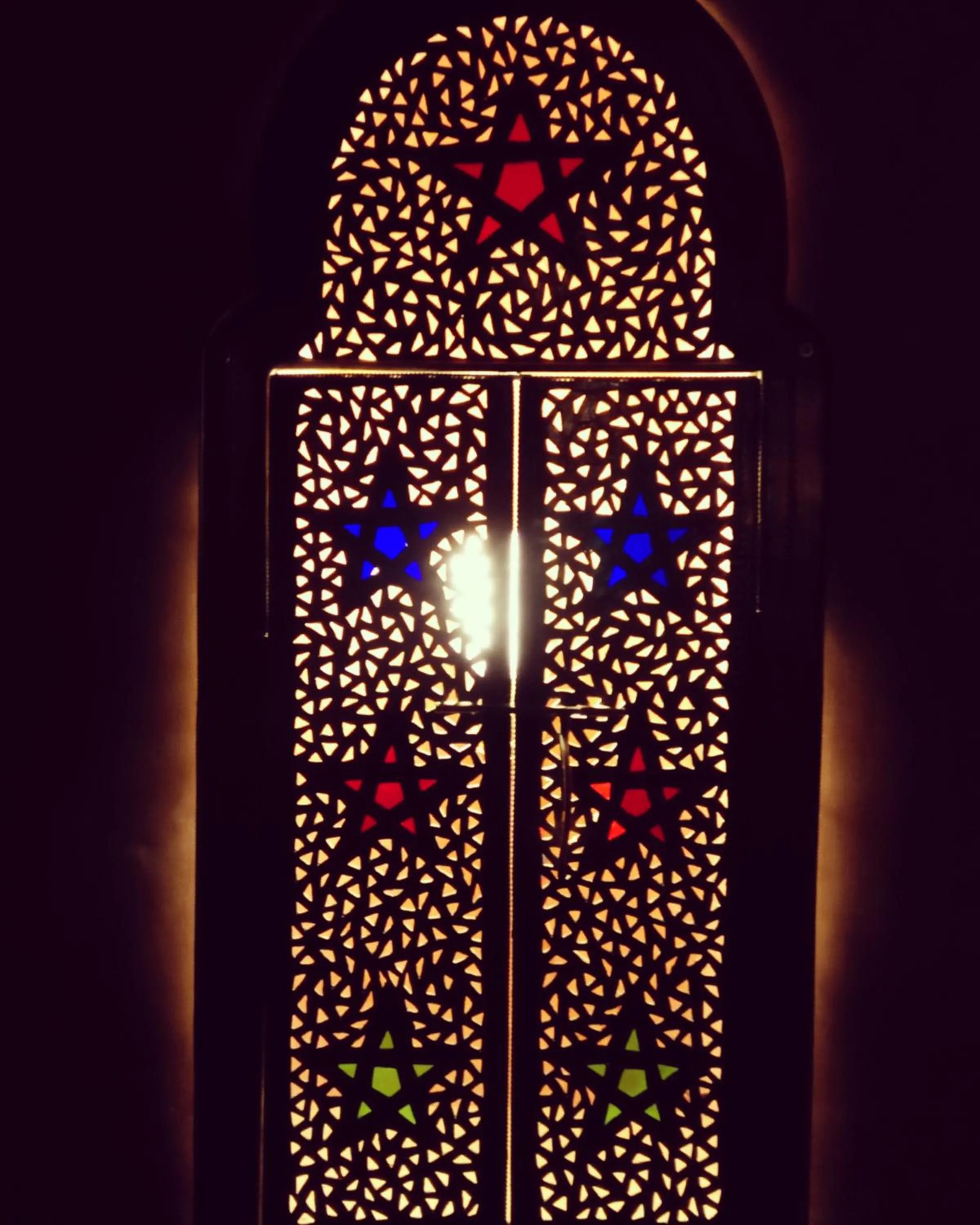 Decorative detail in Kasbah Ennakb