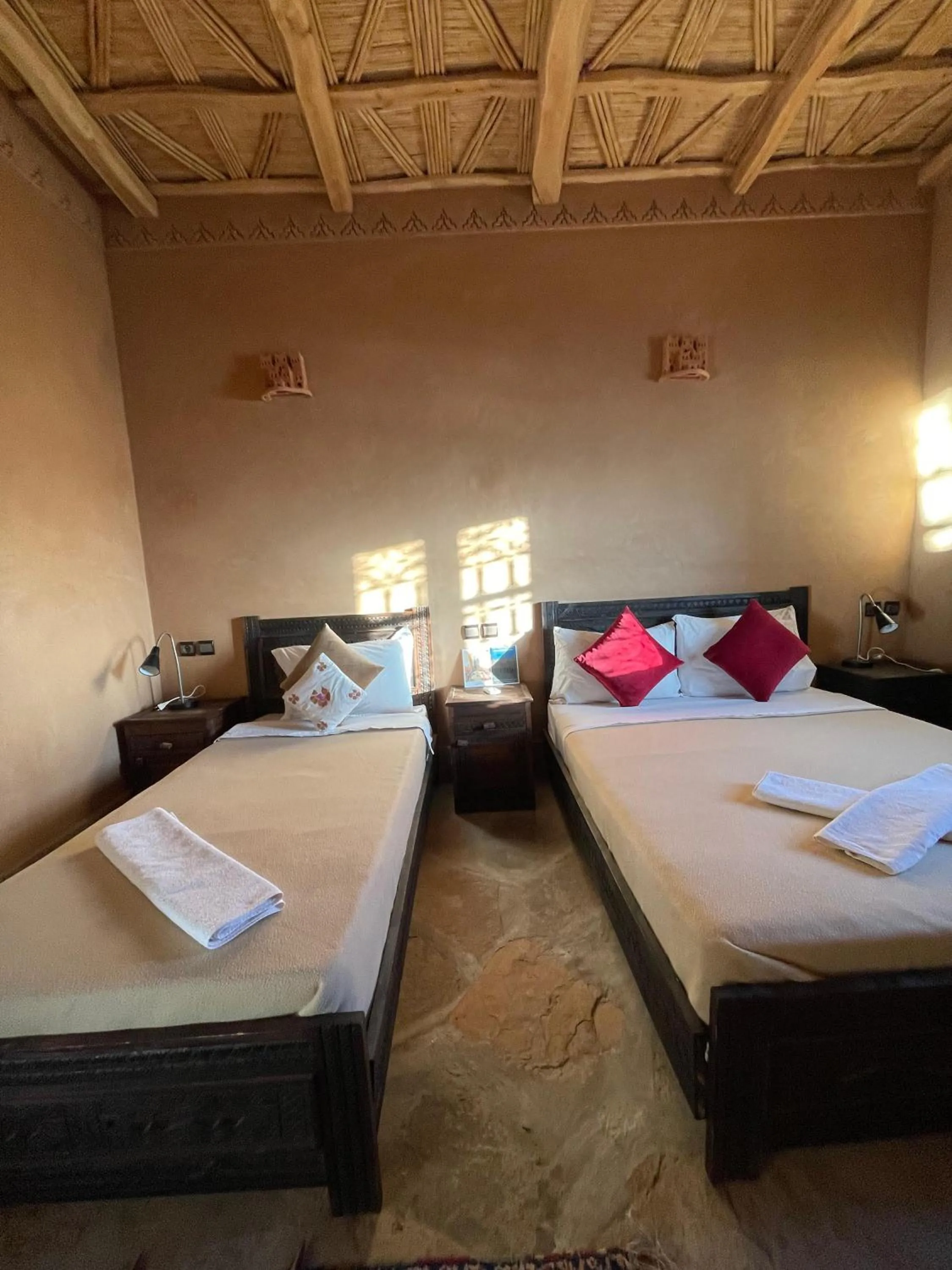 Bed in Kasbah Ennakb