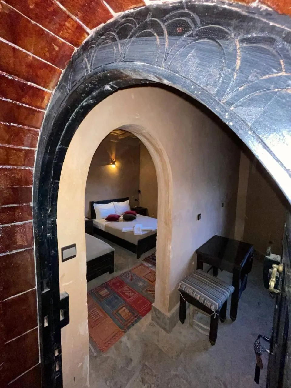 Bed in Kasbah Ennakb