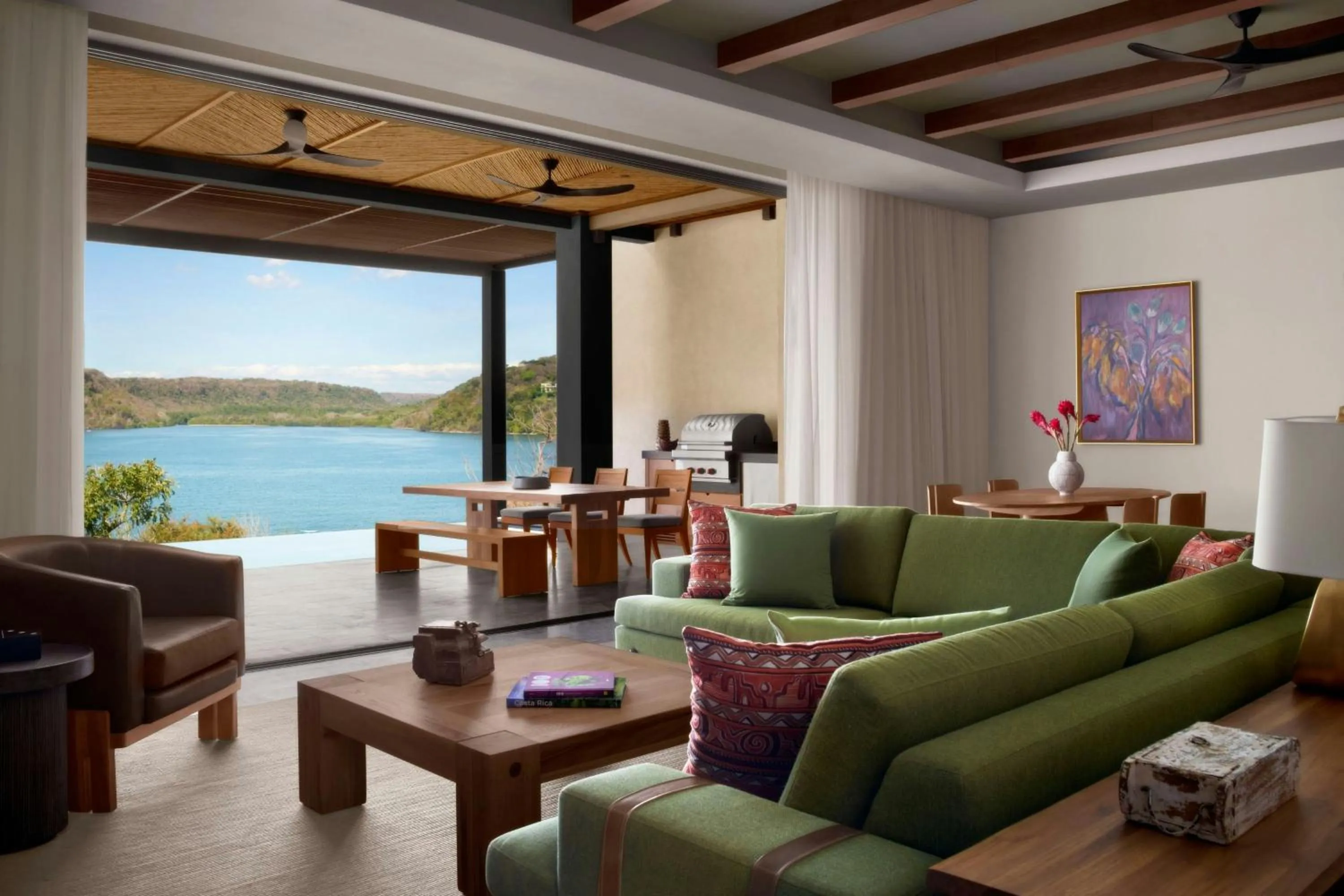 Living room in Nekajui Peninsula Papagayo, a Ritz-Carlton Reserve