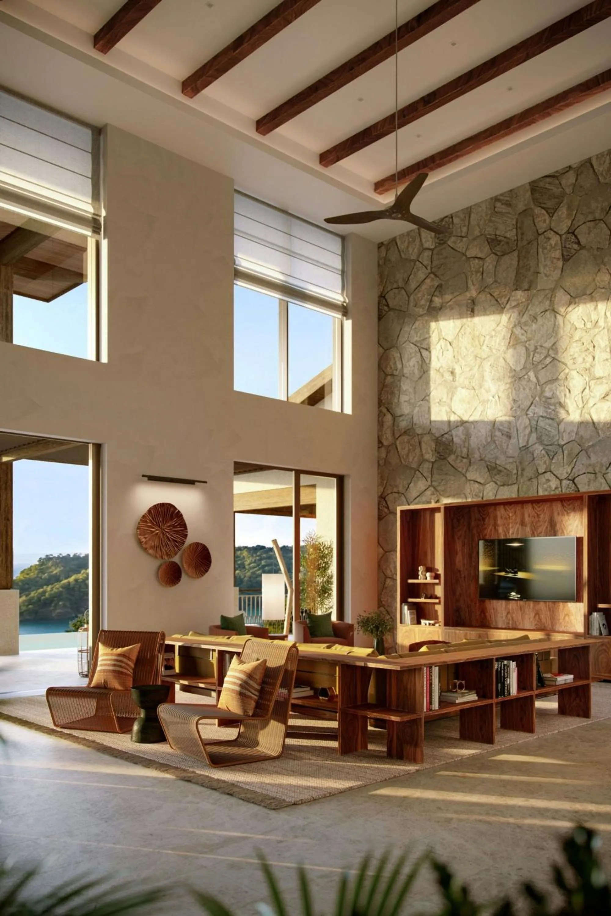 Living room in Nekajui Peninsula Papagayo, a Ritz-Carlton Reserve