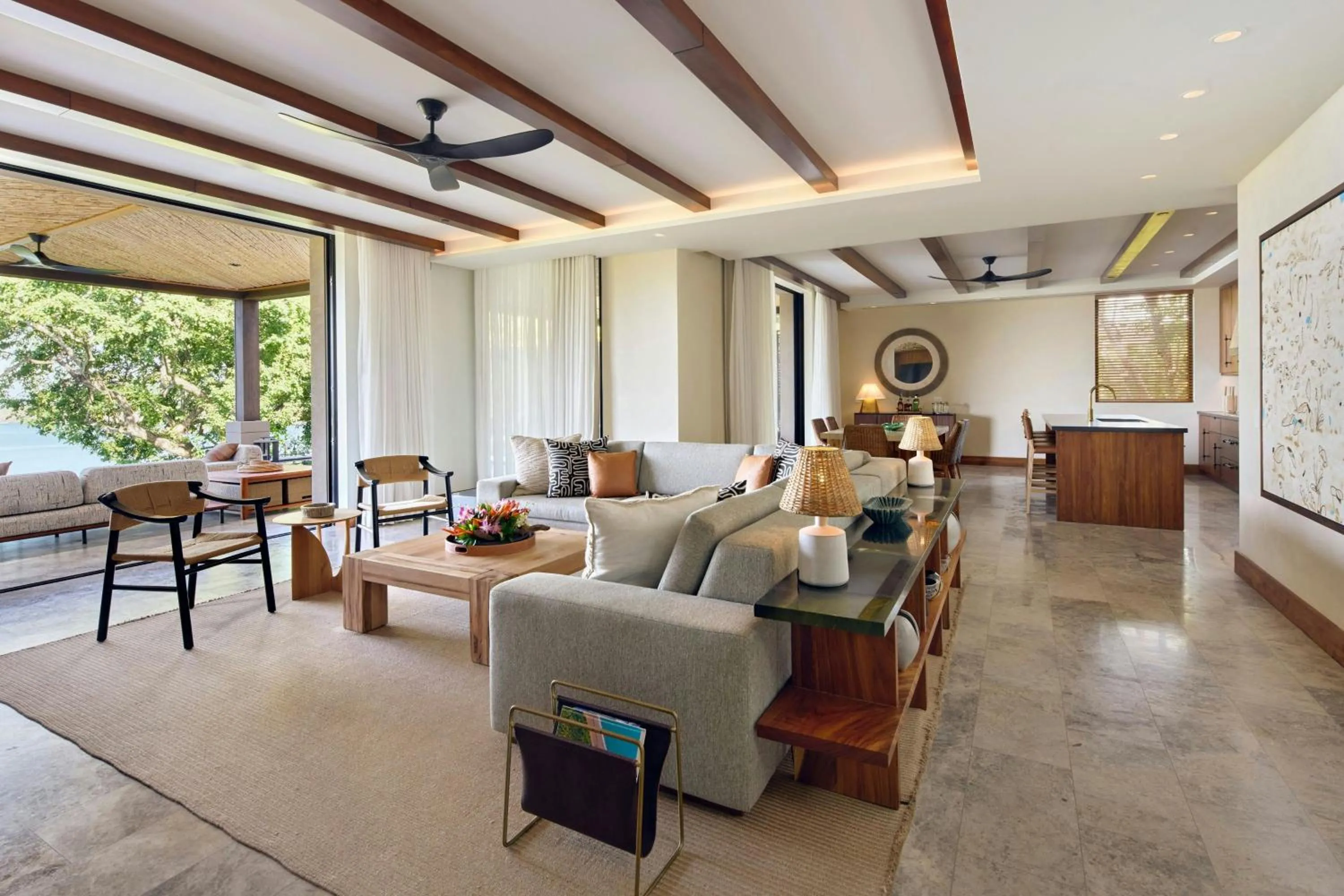 Living room in Nekajui Peninsula Papagayo, a Ritz-Carlton Reserve