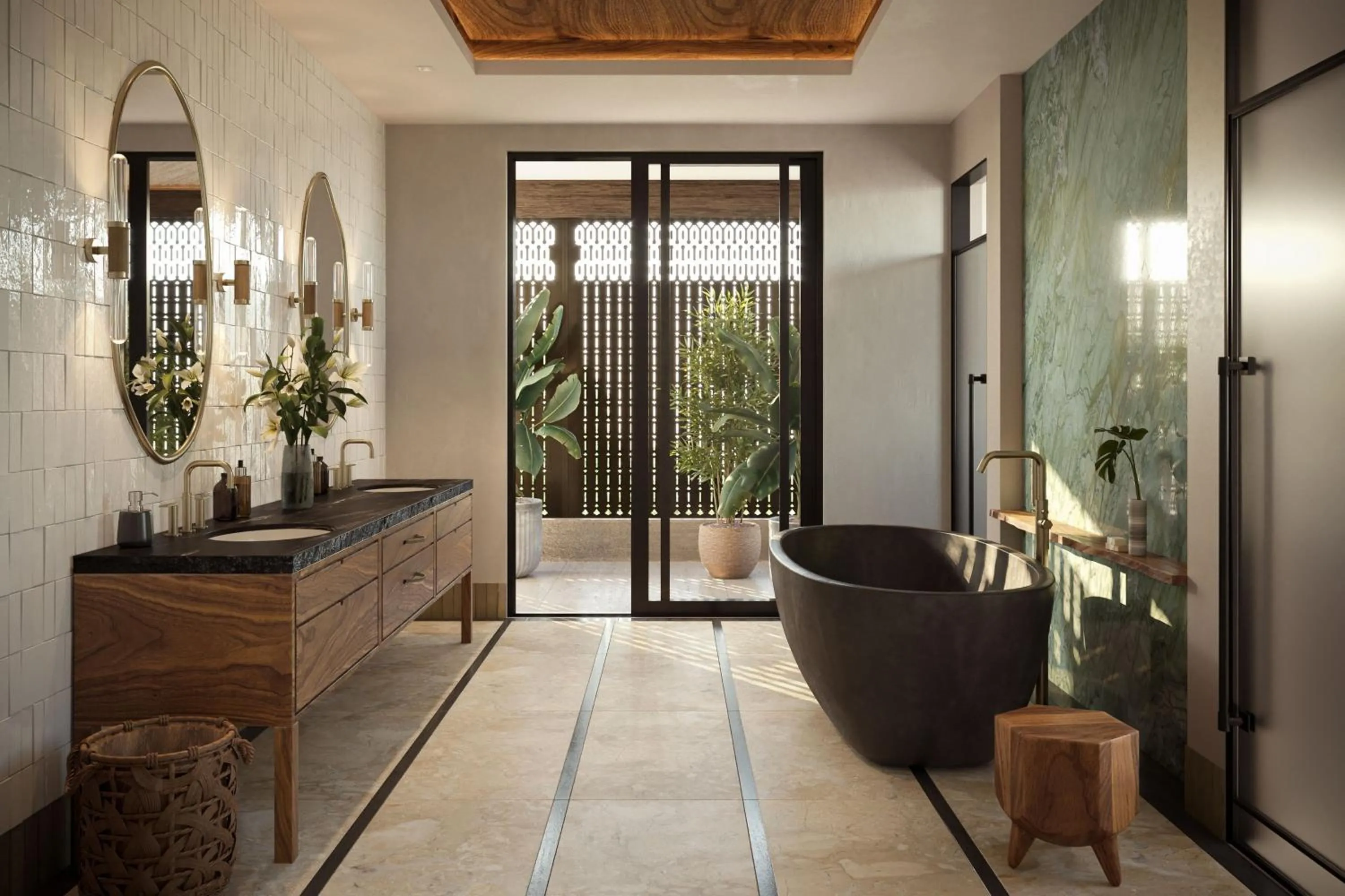 Bathroom in Nekajui Peninsula Papagayo, a Ritz-Carlton Reserve
