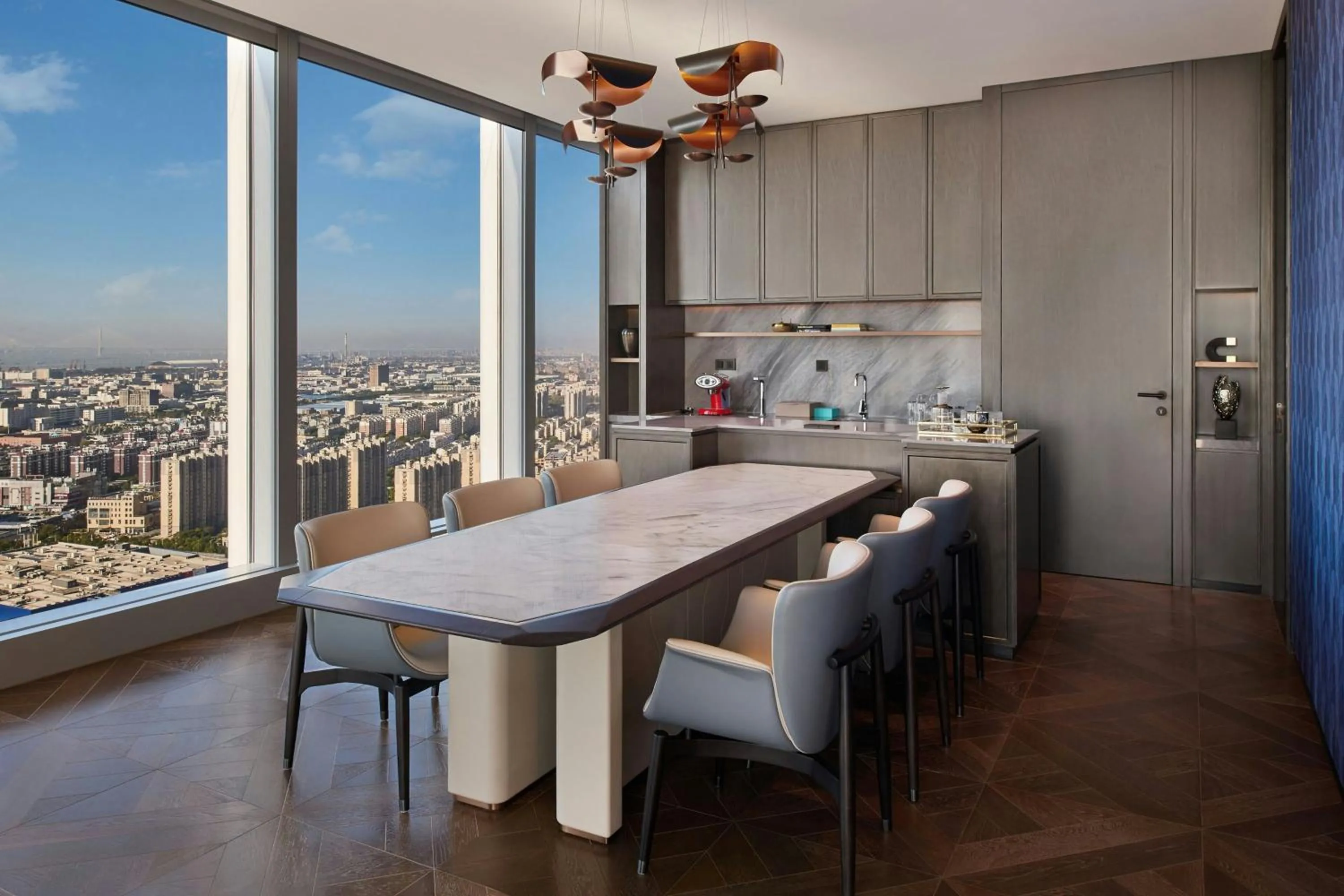 Photo of the whole room in Le Meridien Nantong