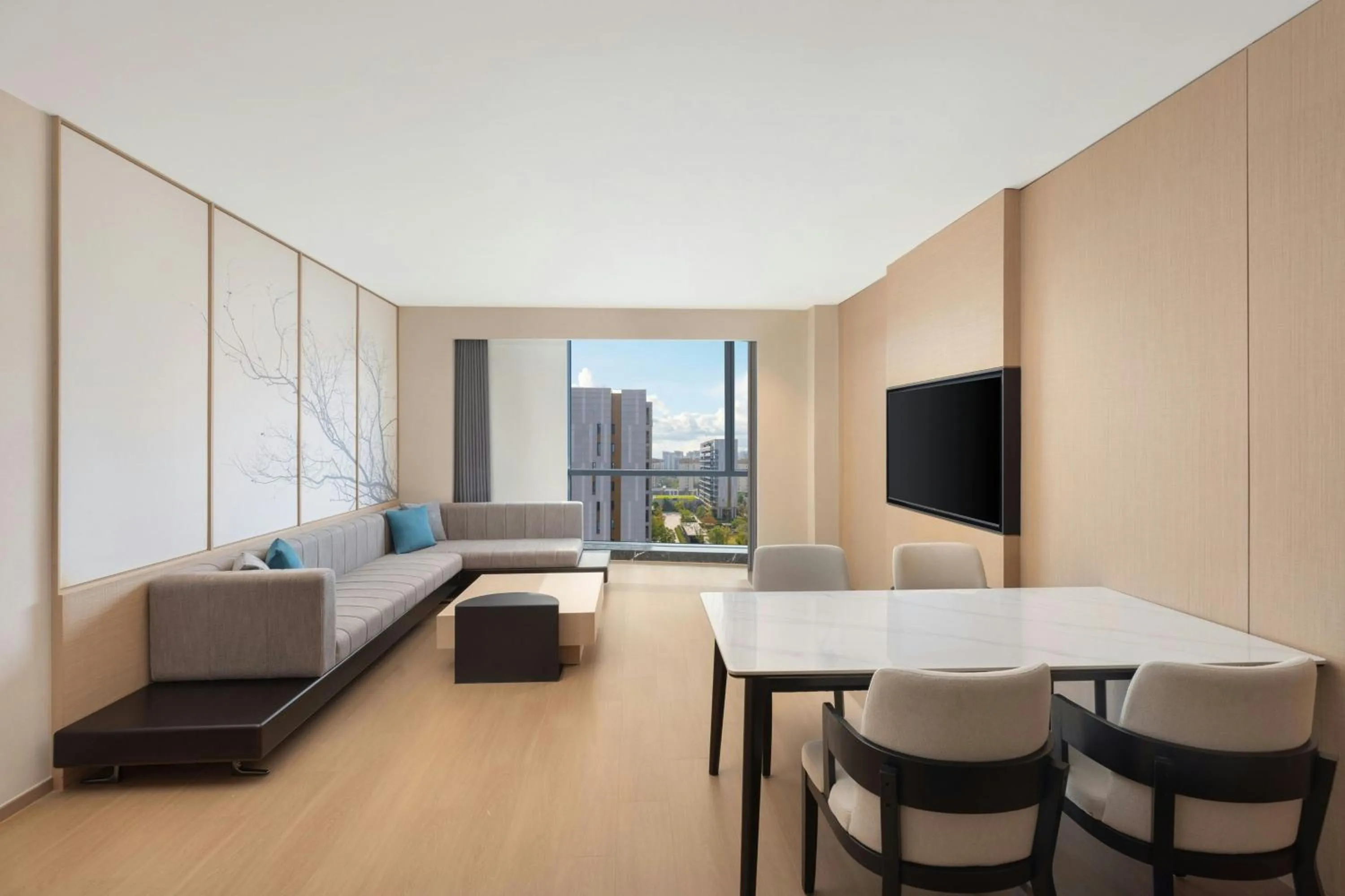 Living room in Fairfield by Marriott Yiwu