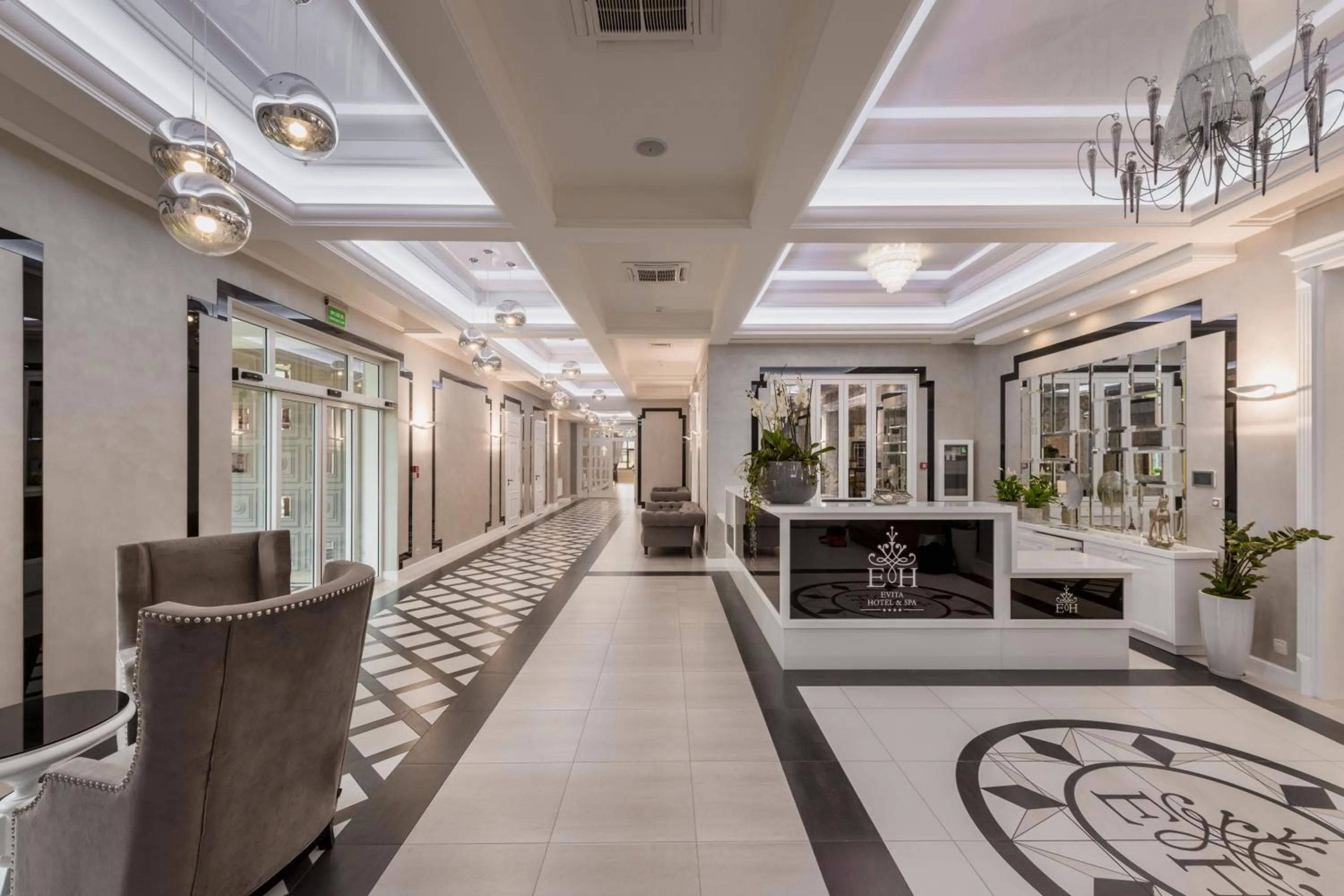 Lobby or reception in Evita Hotel & SPA