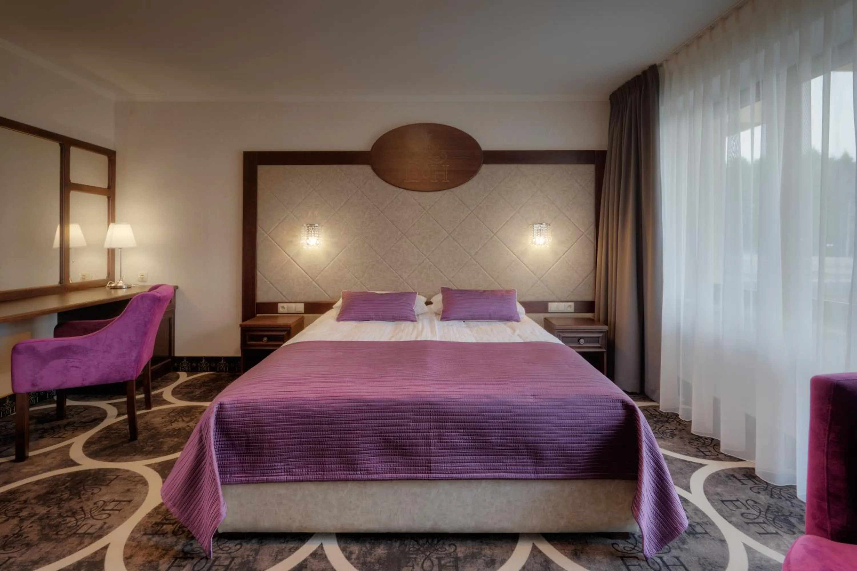 Bed in Evita Hotel & SPA