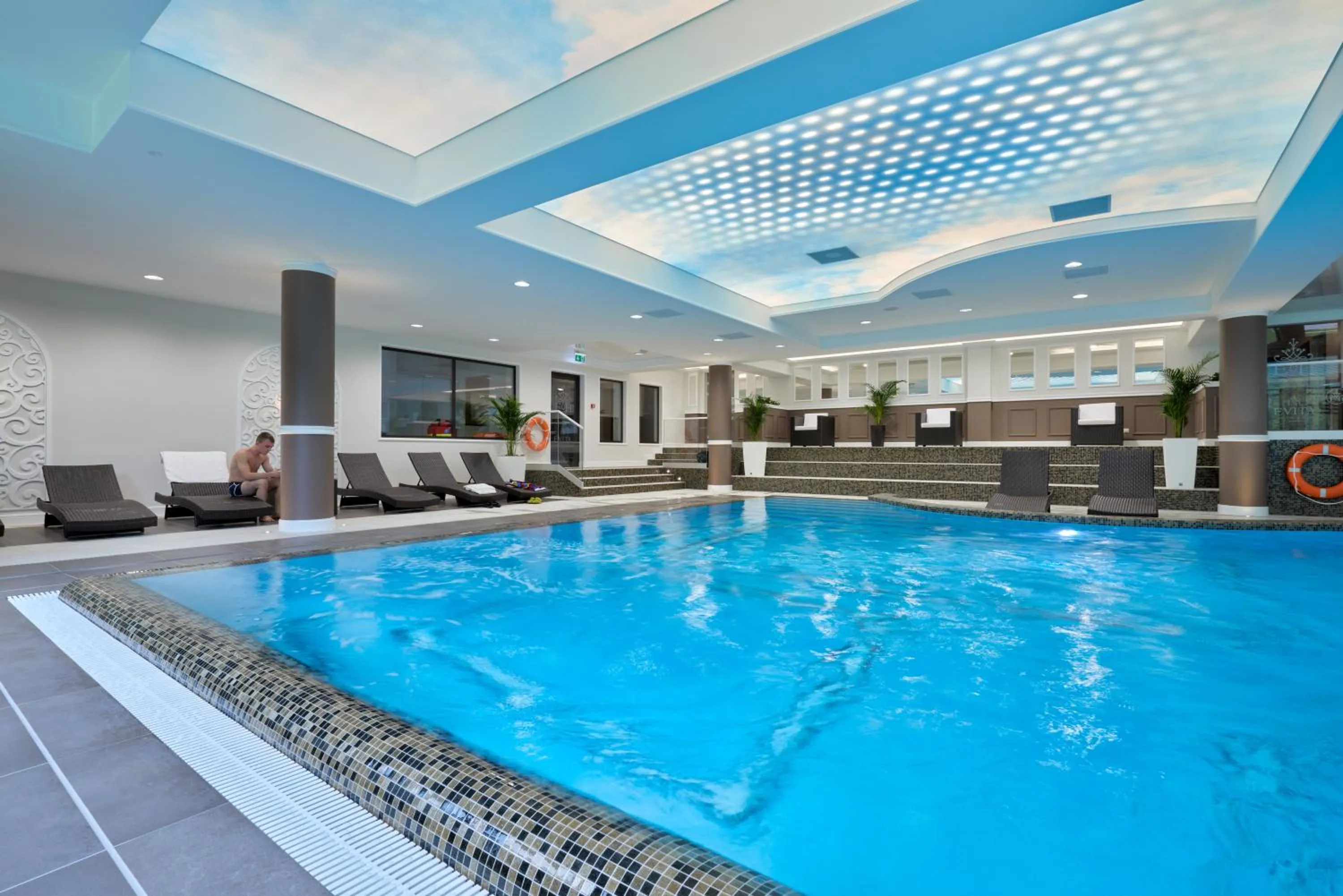 Swimming pool in Evita Hotel & SPA
